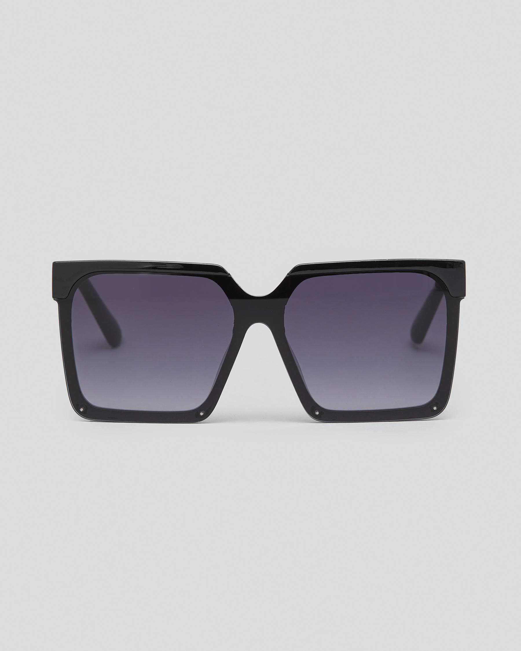 Shop Indie Eyewear Cyprus Sunglasses In Black/smoke Fast Shipping