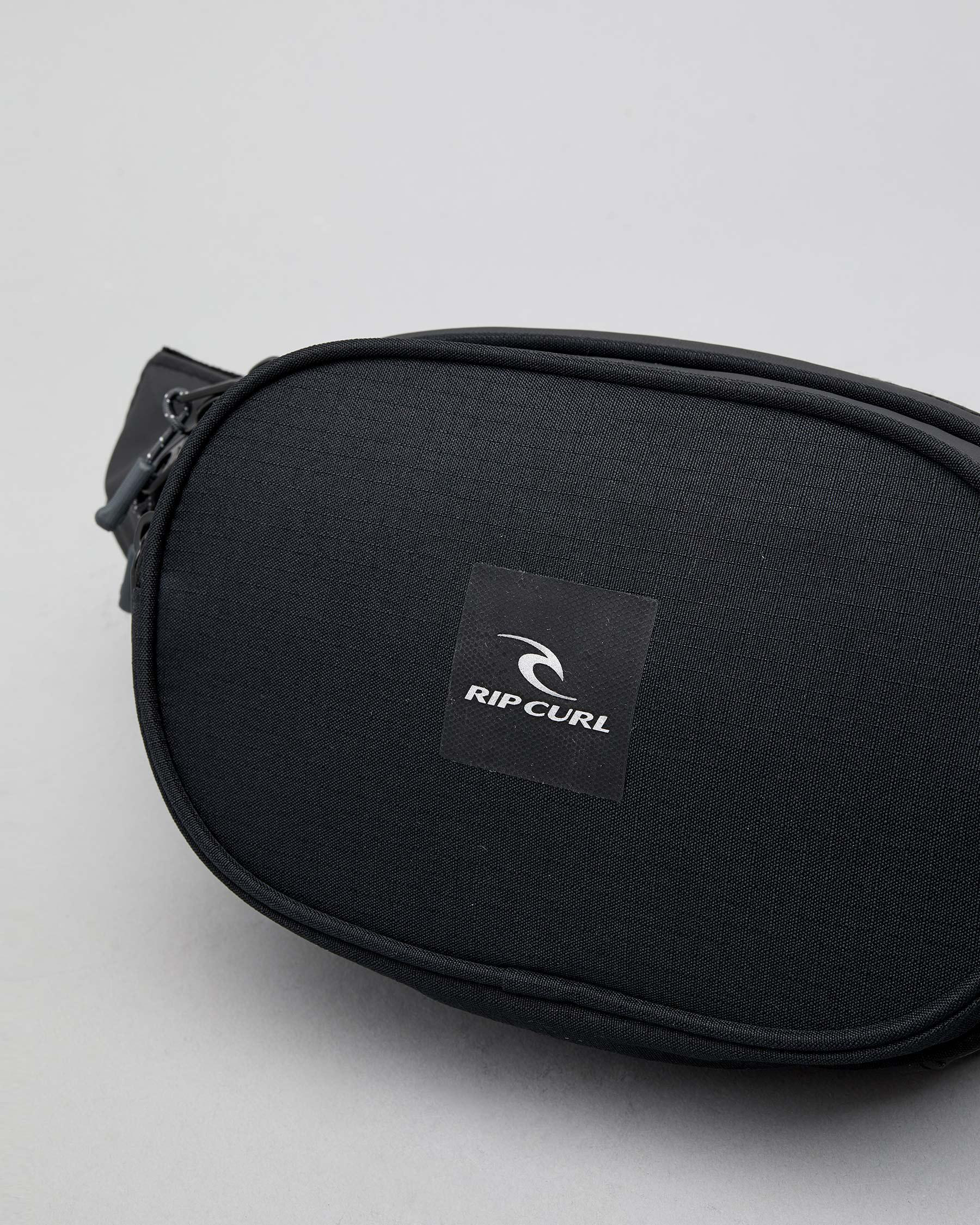 Shop Rip Curl Midnight Waist Bag In Midnight Fast Shipping & Easy