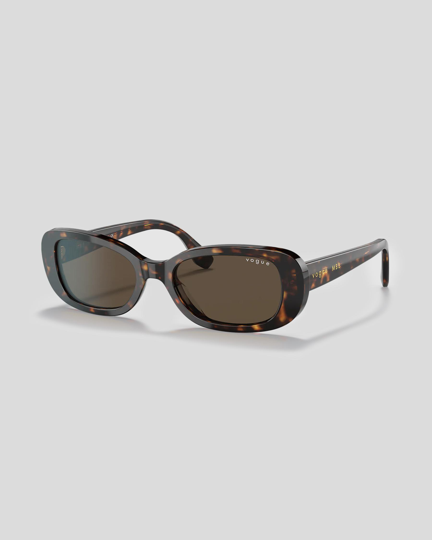 Shop Vogue Eyewear Milan Sunglasses In Tort (W65673) Fast Shipping