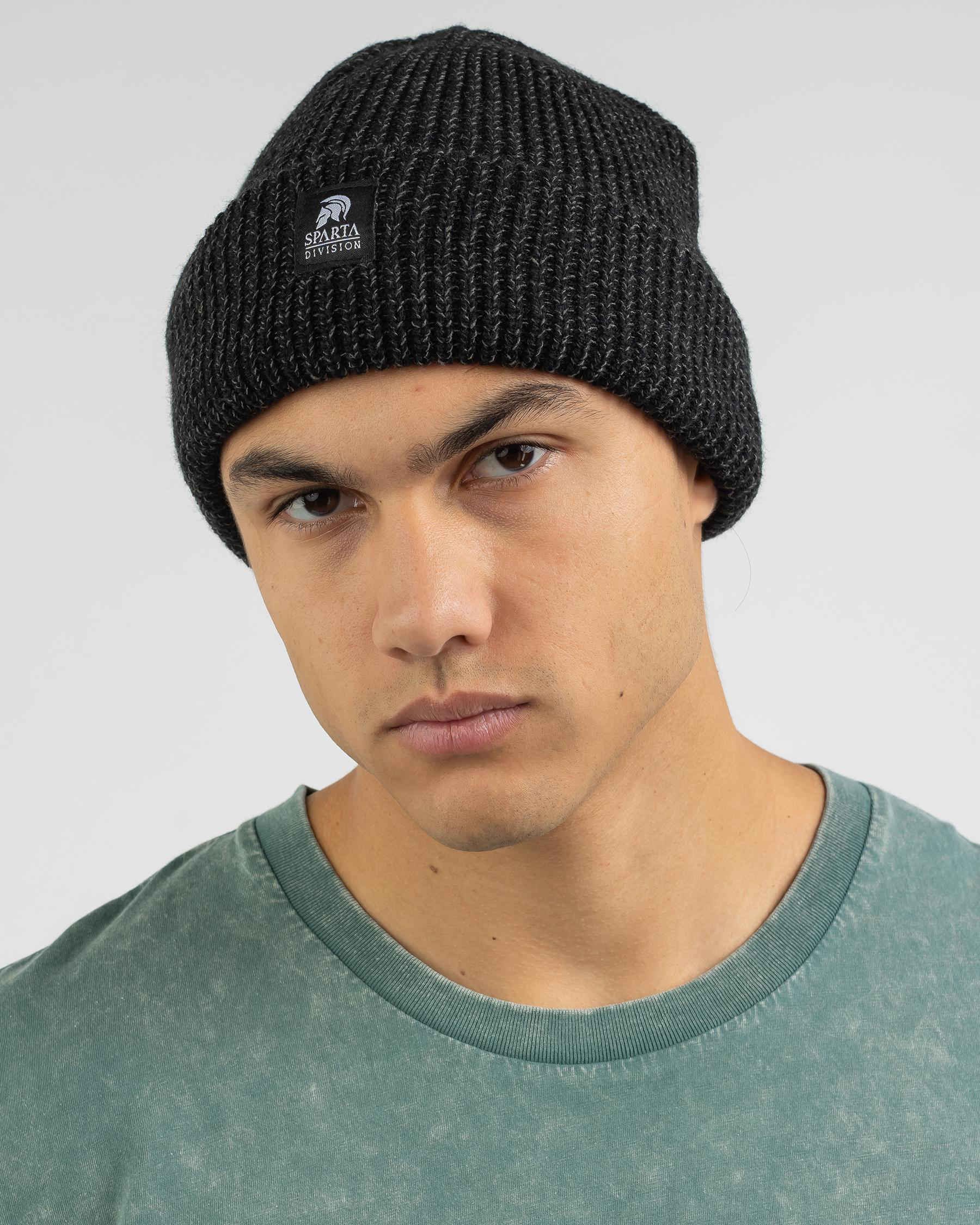 Shop Sparta Deuce Beanie In Black - Fast Shipping & Easy Returns