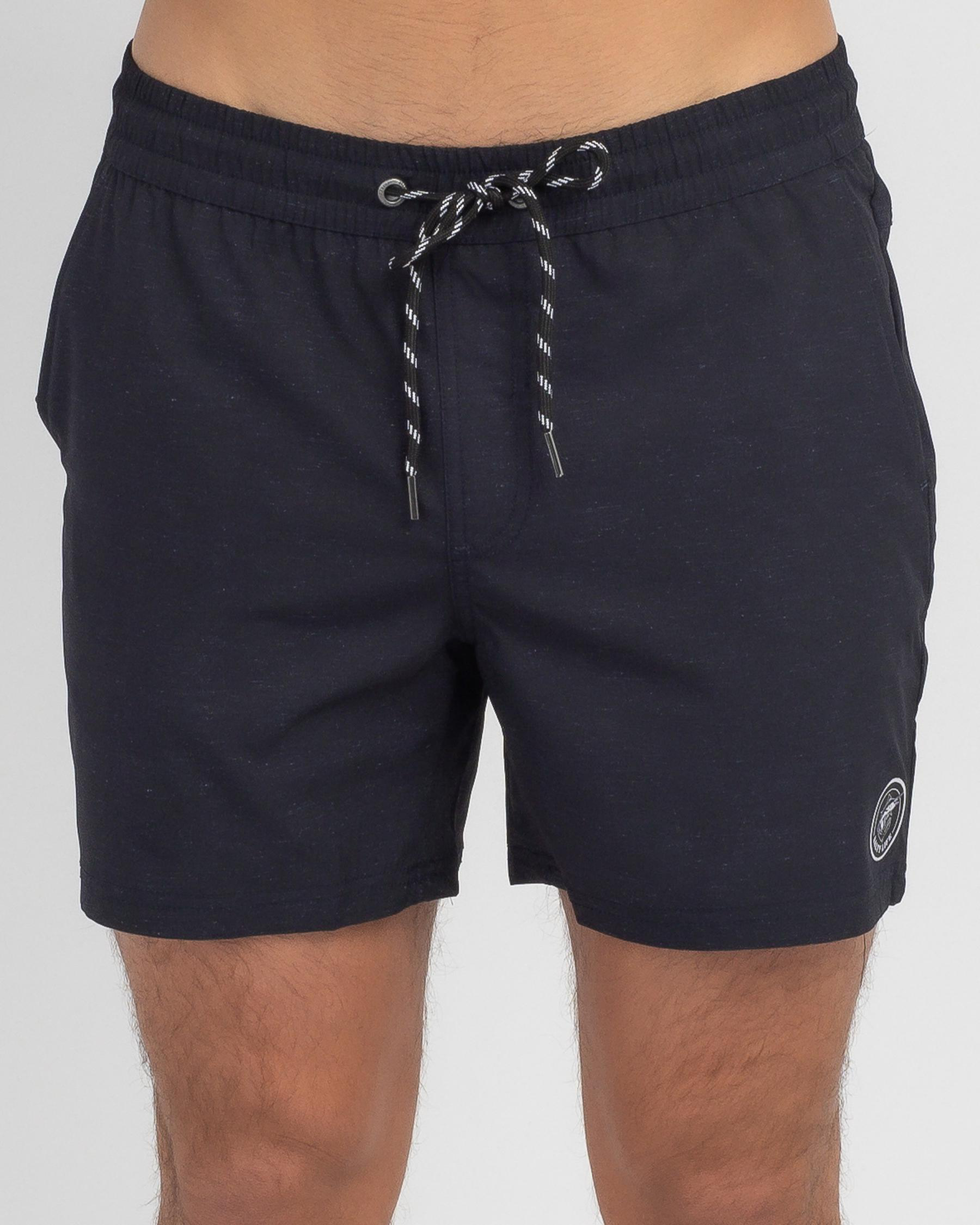 Shop Salty Life Informal Mully Shorts In Black - Fast Shipping & Easy ...