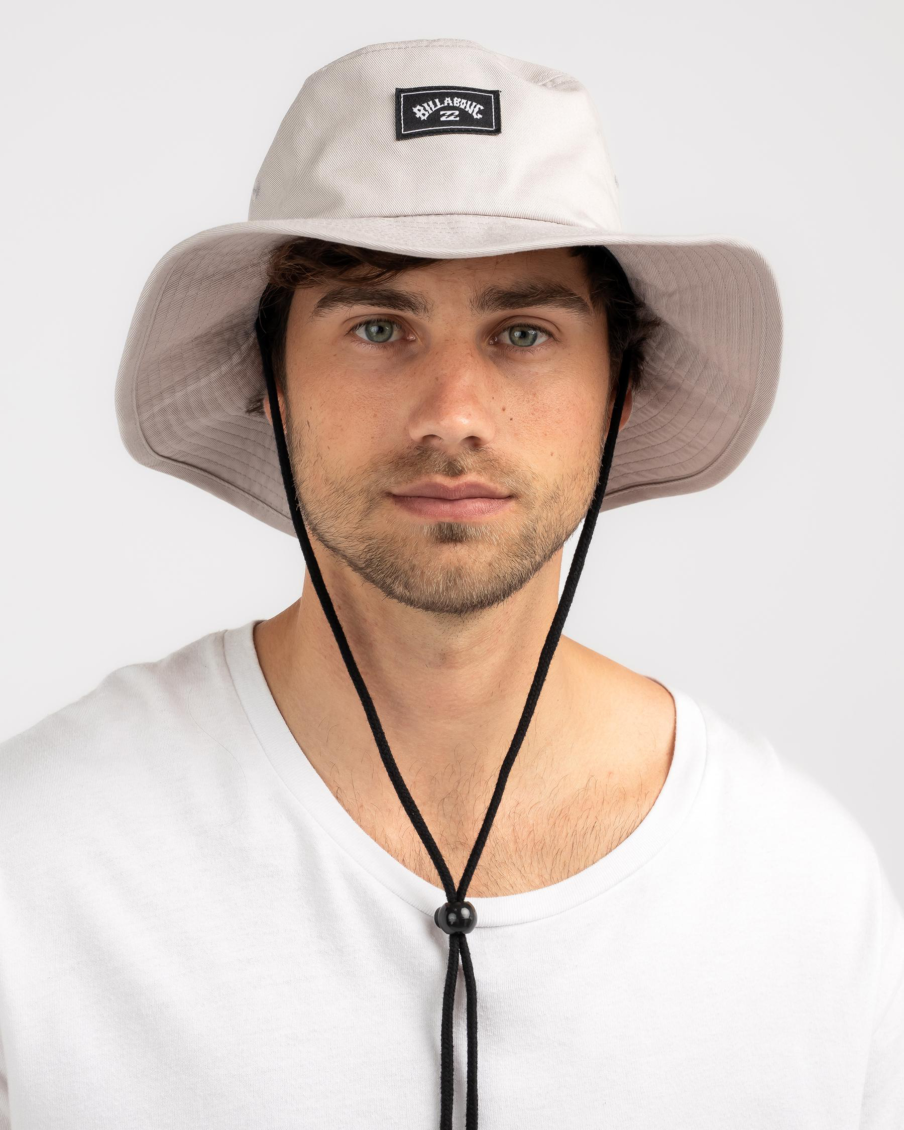 Billabong Big John Bucket Hat In Fog City Beach New Zealand