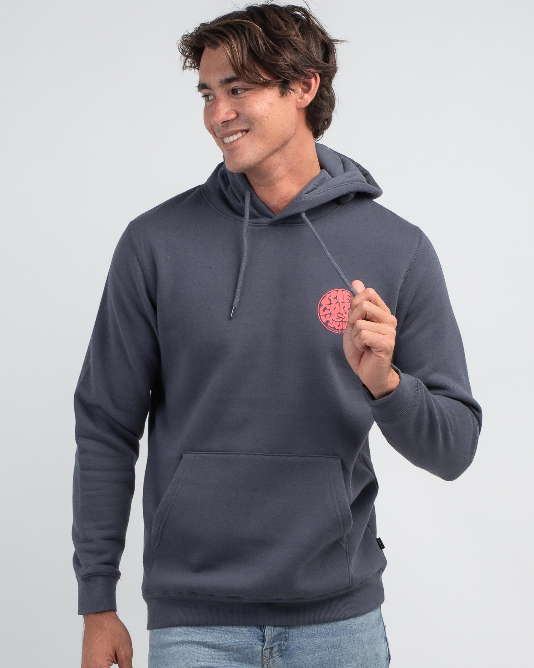 Rip Curl Wetsuit Icon Hoodie In Charcoal Navy Fast Shipping & Easy
