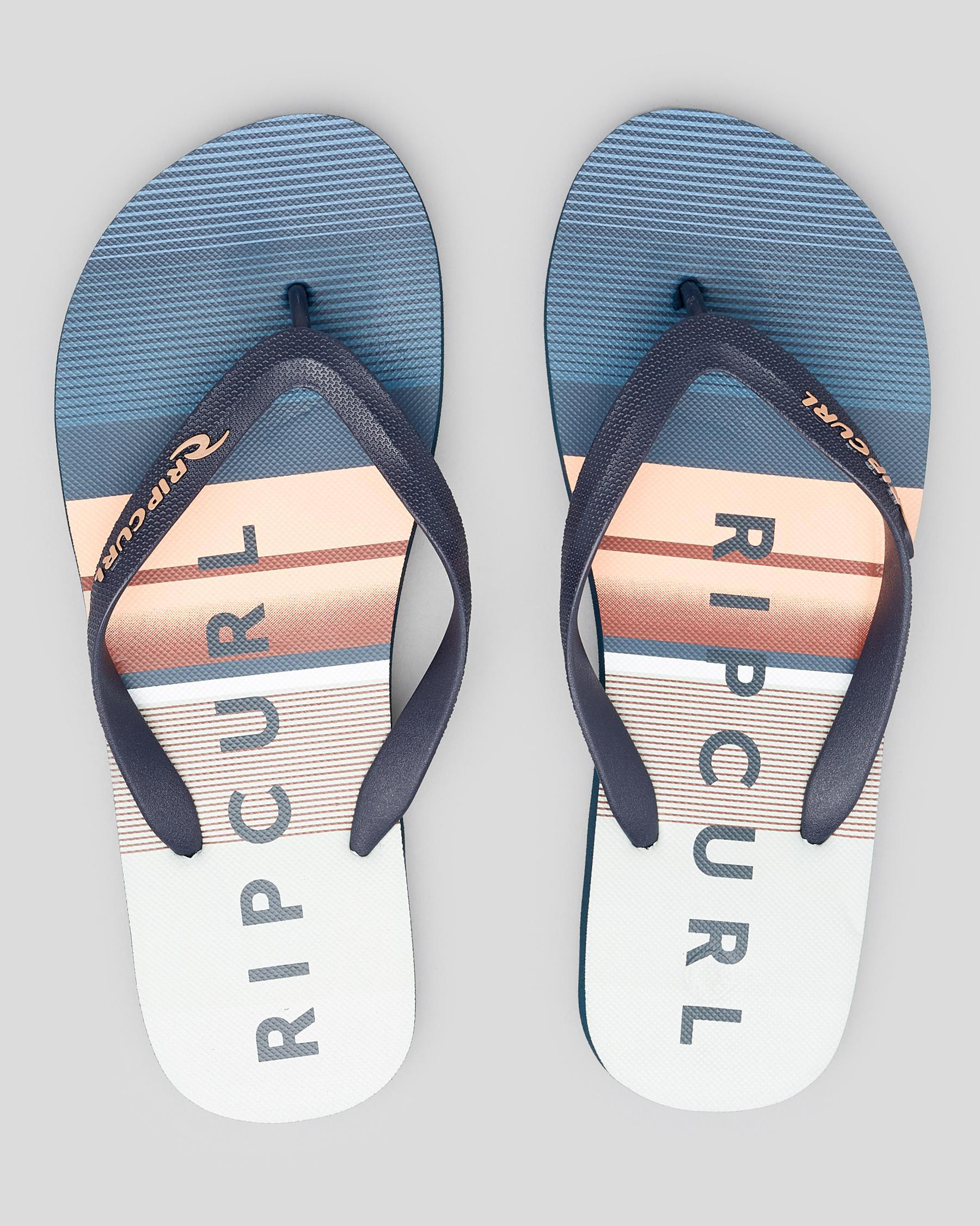 Shop Rip Curl Daybreak Thongs In Navy - Fast Shipping & Easy Returns ...