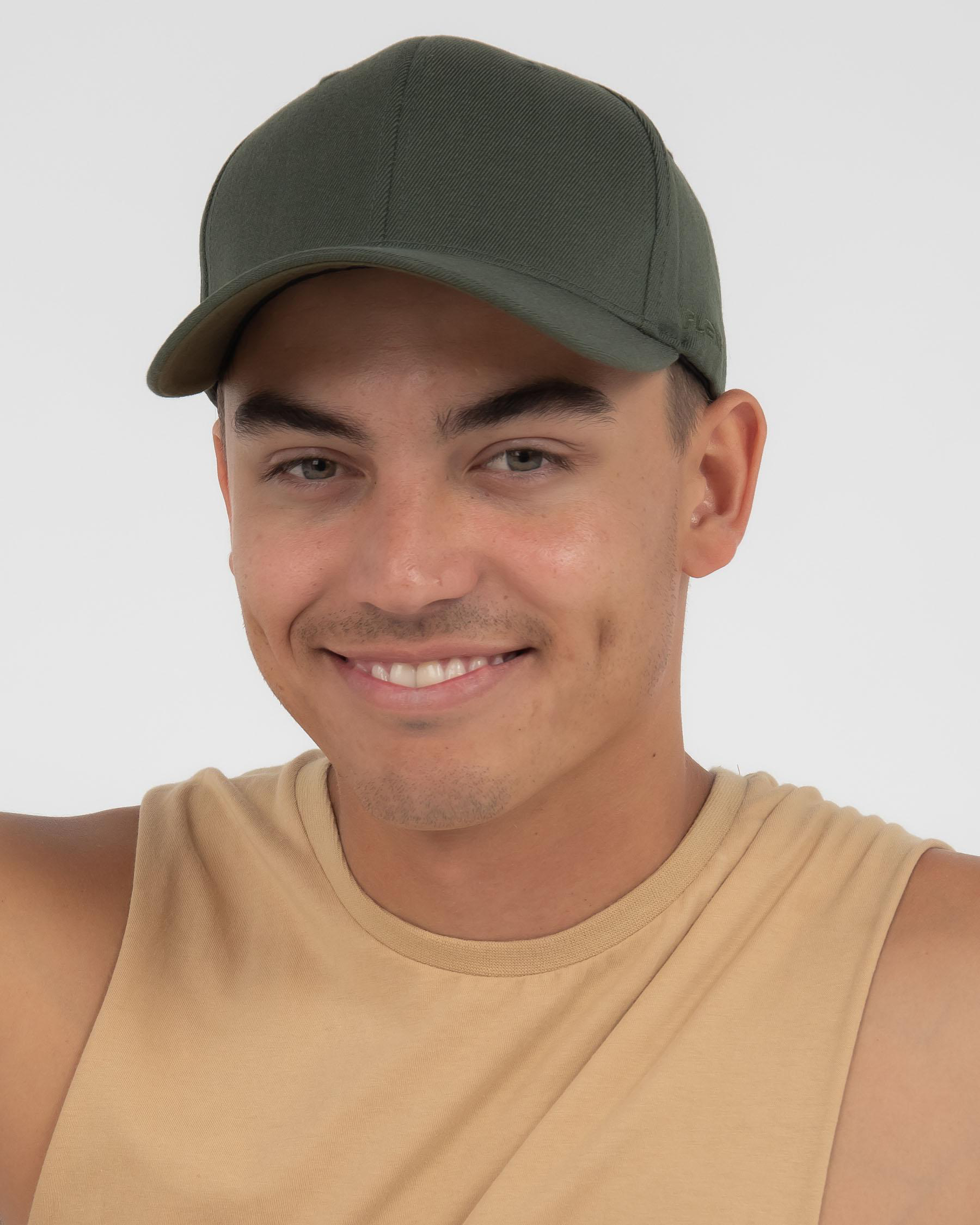 Flexfit Basic Flexfit Cap In Army City Beach Australia