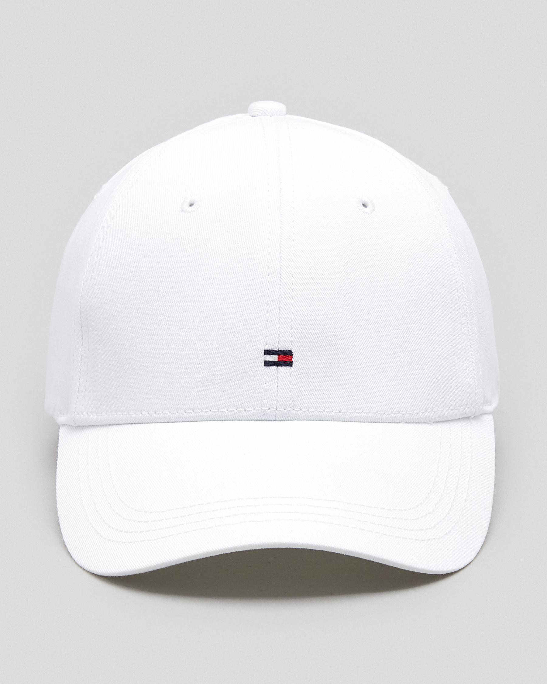 Shop Tommy Hilfiger Classic Cap In Classic White Fast Shipping & Easy