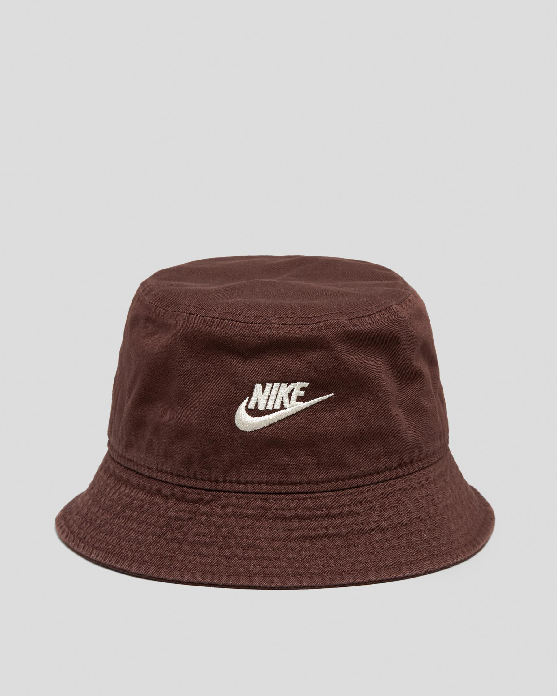 Nike Bucket Futura Wash Hat In Earth/lt Orewood Brown - Fast Shipping ...