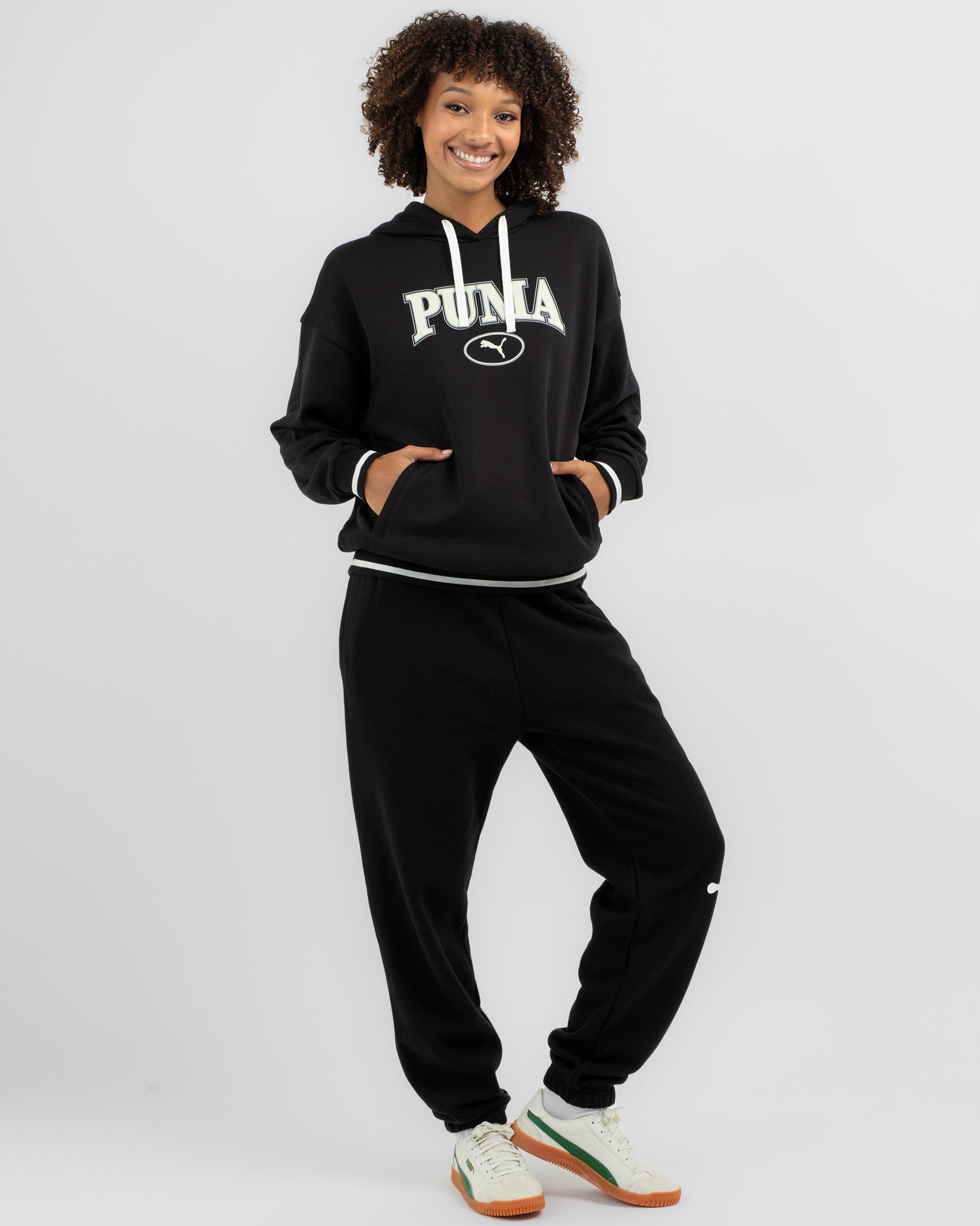 Shop Puma Squad Hoodie In Puma Black - Fast Shipping & Easy Returns ...