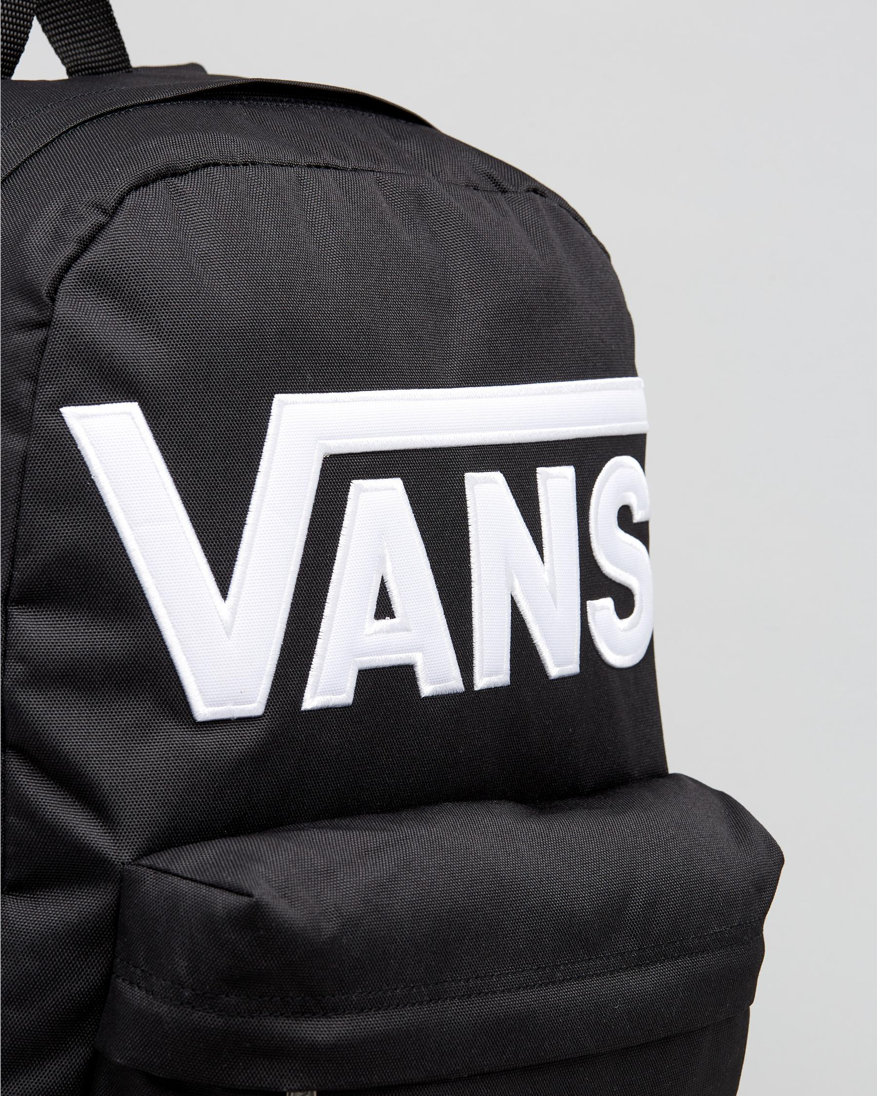 Vans Old Skool Drop V Backpack In Black 