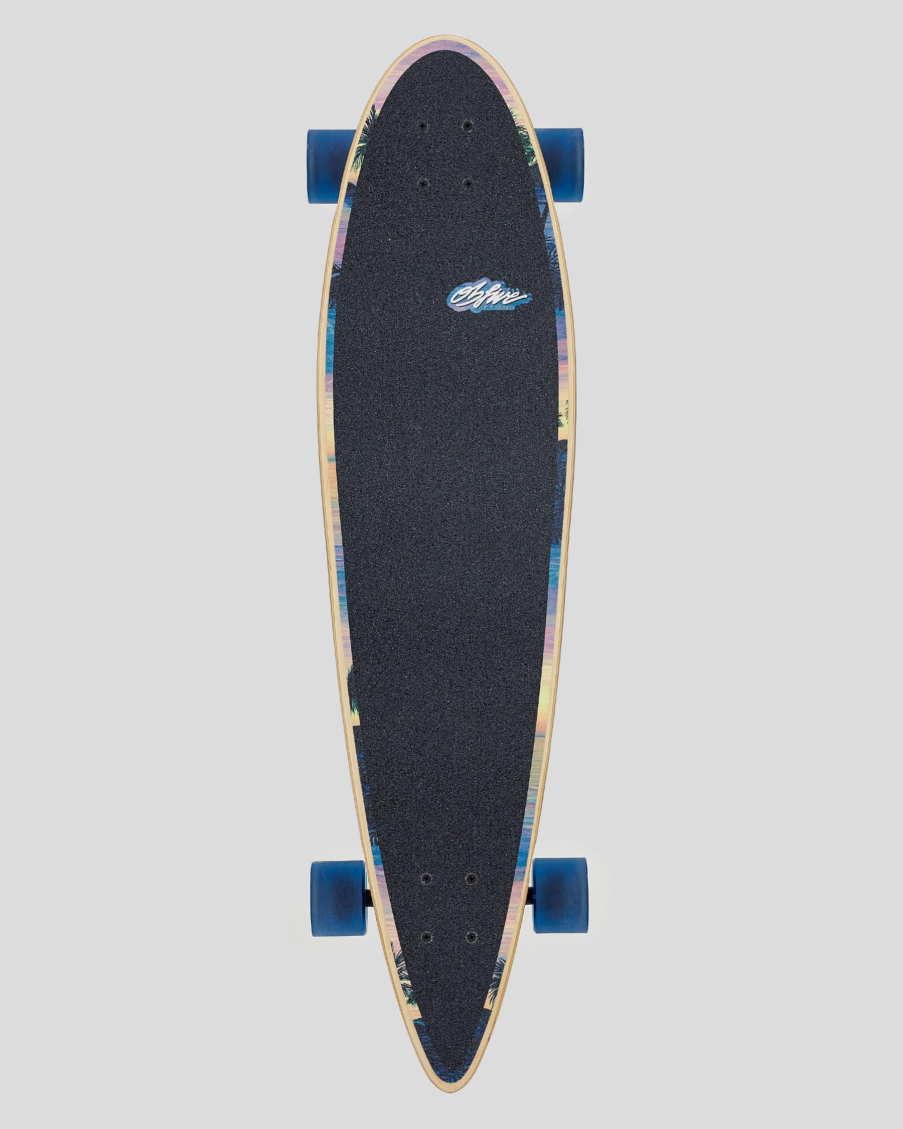 Shop OBfive Happy Hour 38" Longboard In Multi Fast Shipping & Easy