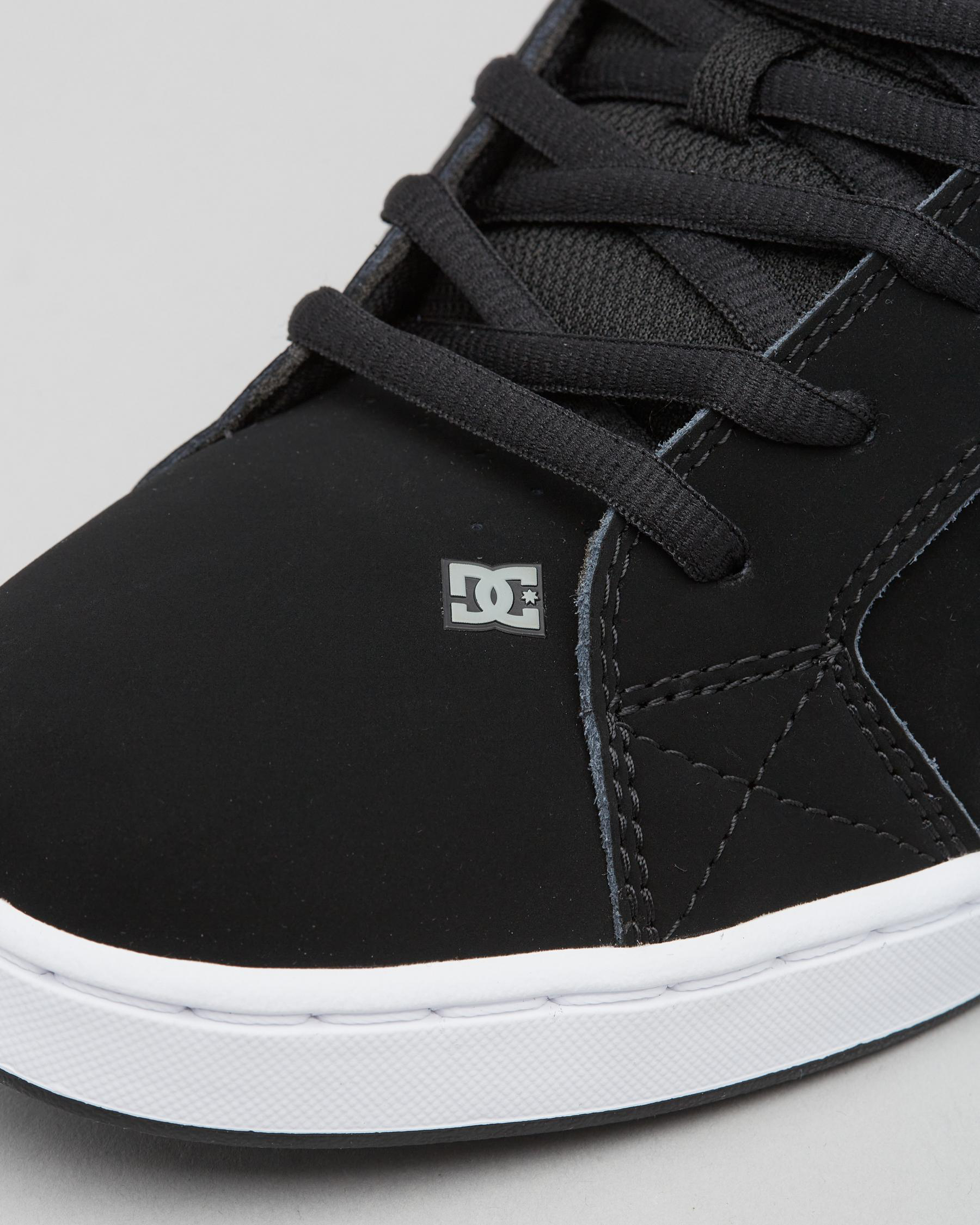 Shop DC Shoes Net Shoes In Black/grey/grey - Fast Shipping & Easy ...