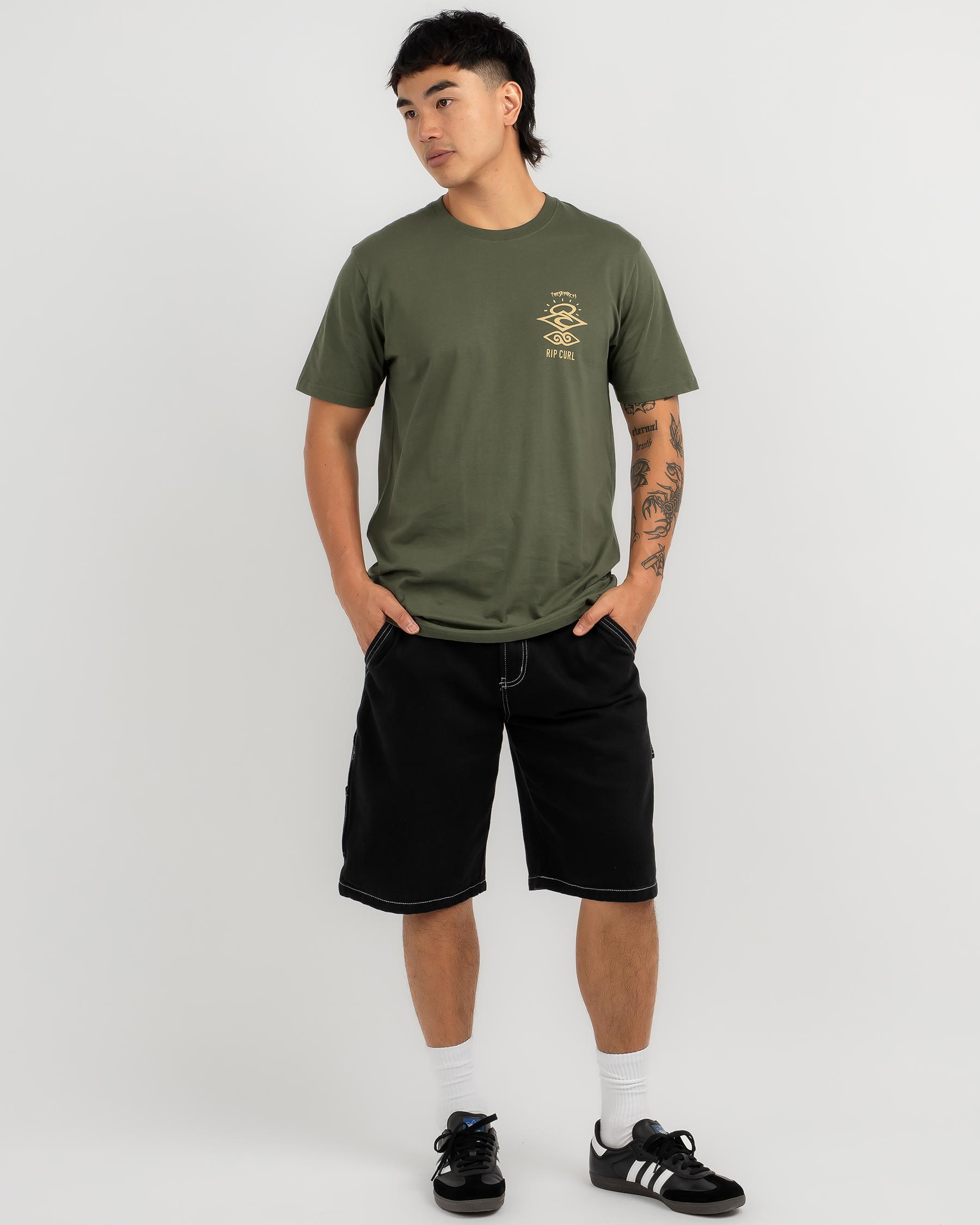 Rip Curl Mens Search Icon T-Shirt (Bluefin) main image 0