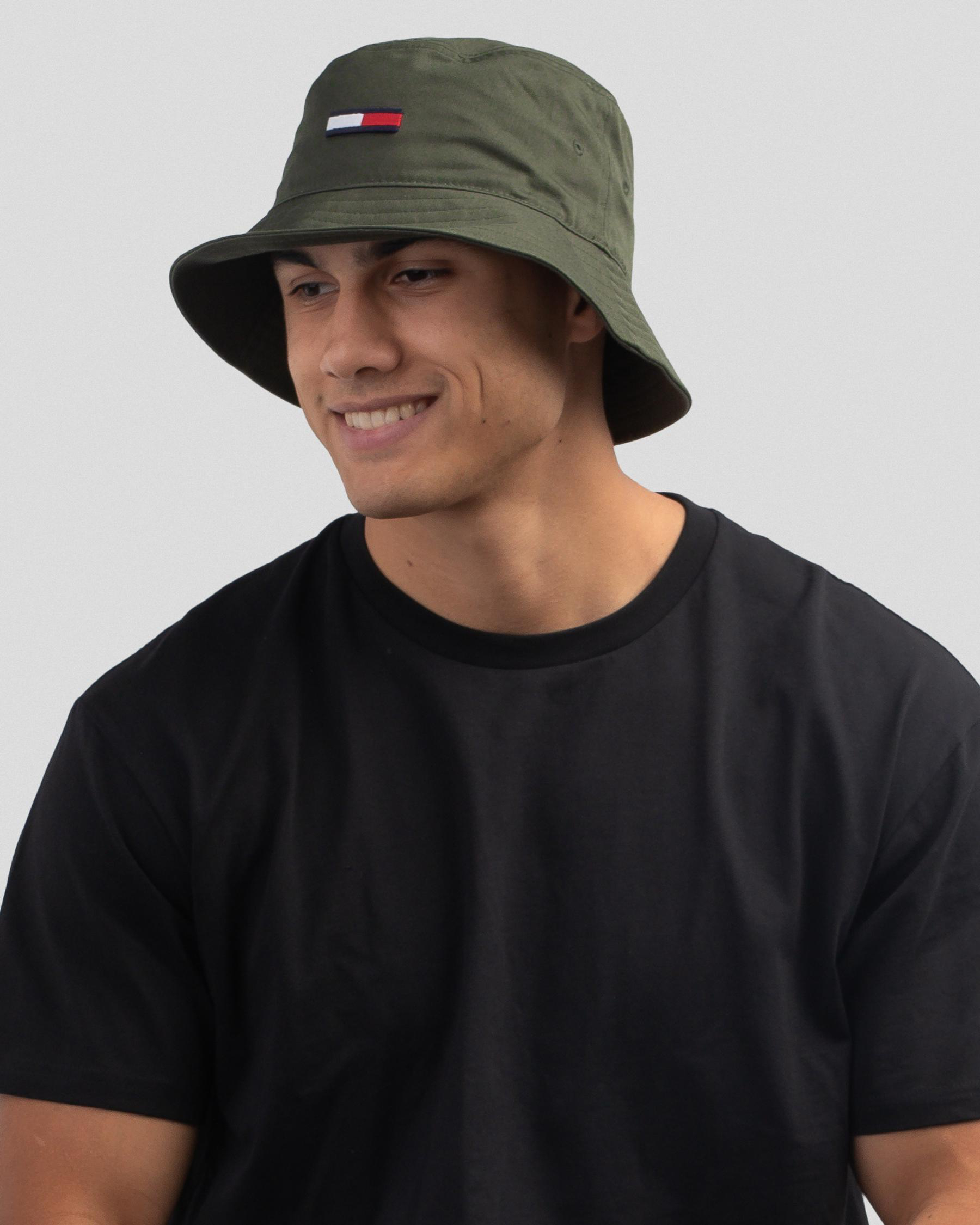 Tommy Hilfiger TJM Flag Bucket Hat In 
