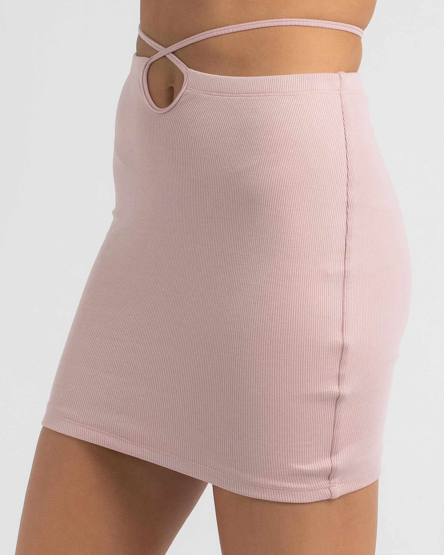 Ava And Ever Harper Skirt In Dusty Pink - Fast Shipping & Easy Returns ...