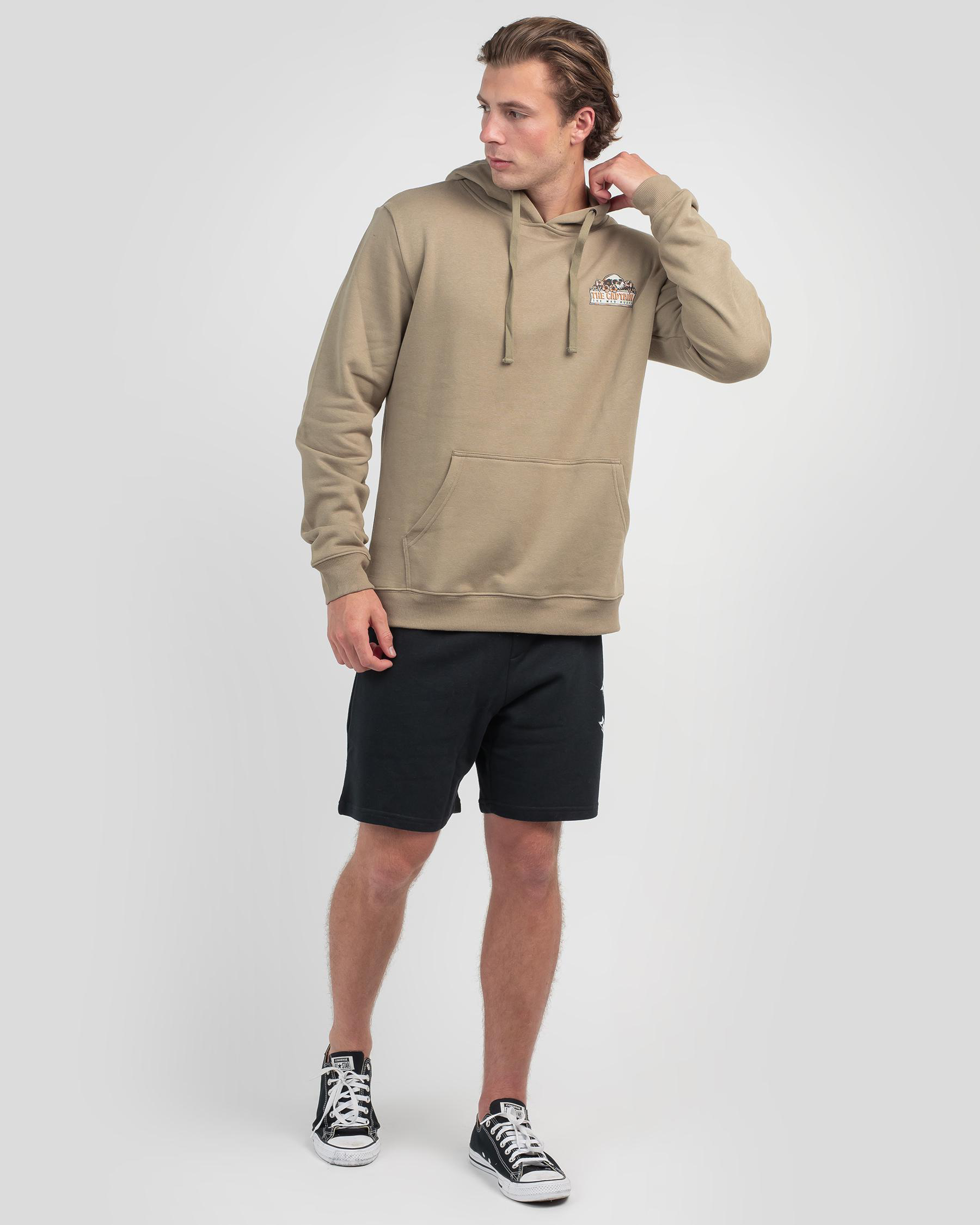 The Mad Hueys Tropic Captain Hoodie In Khaki - Fast Shipping & Easy ...