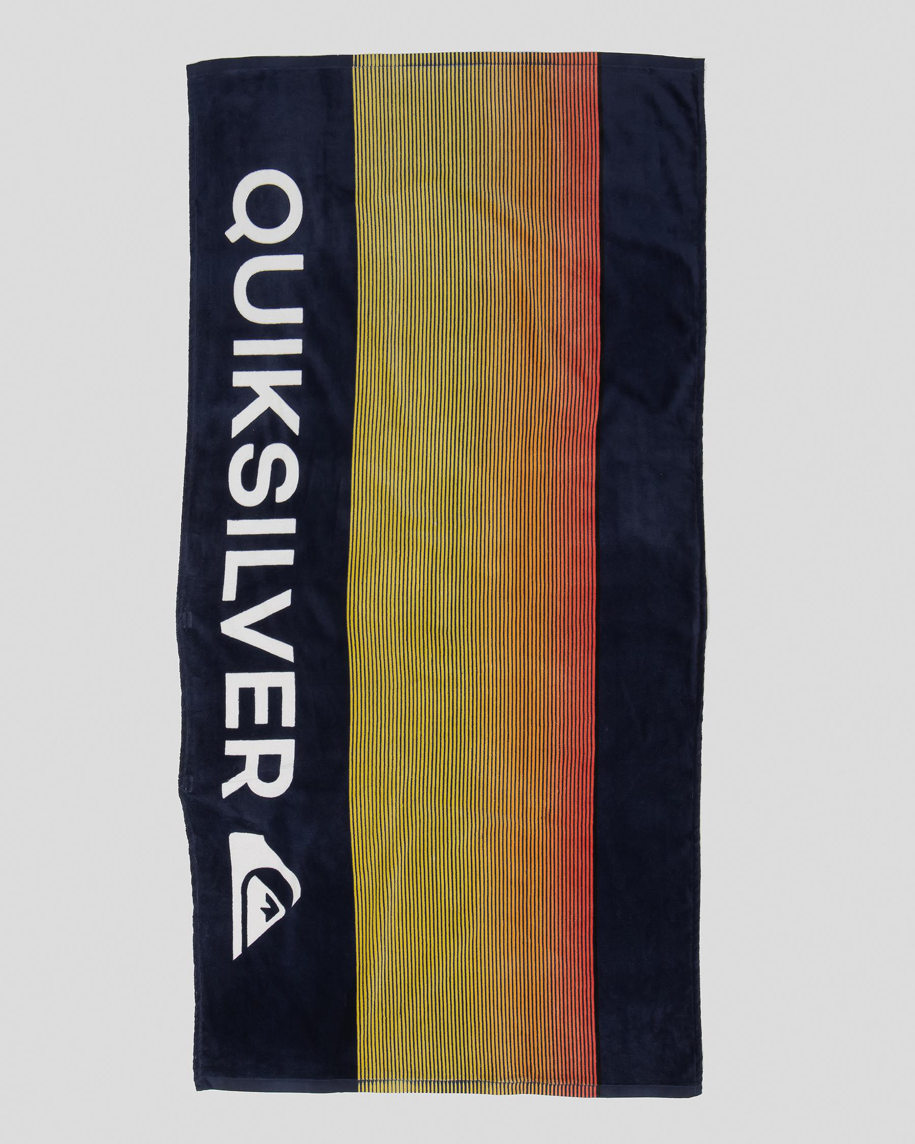Quiksilver Bombora Ii Beach Towel (Black/White) main image 1