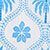 White/blue