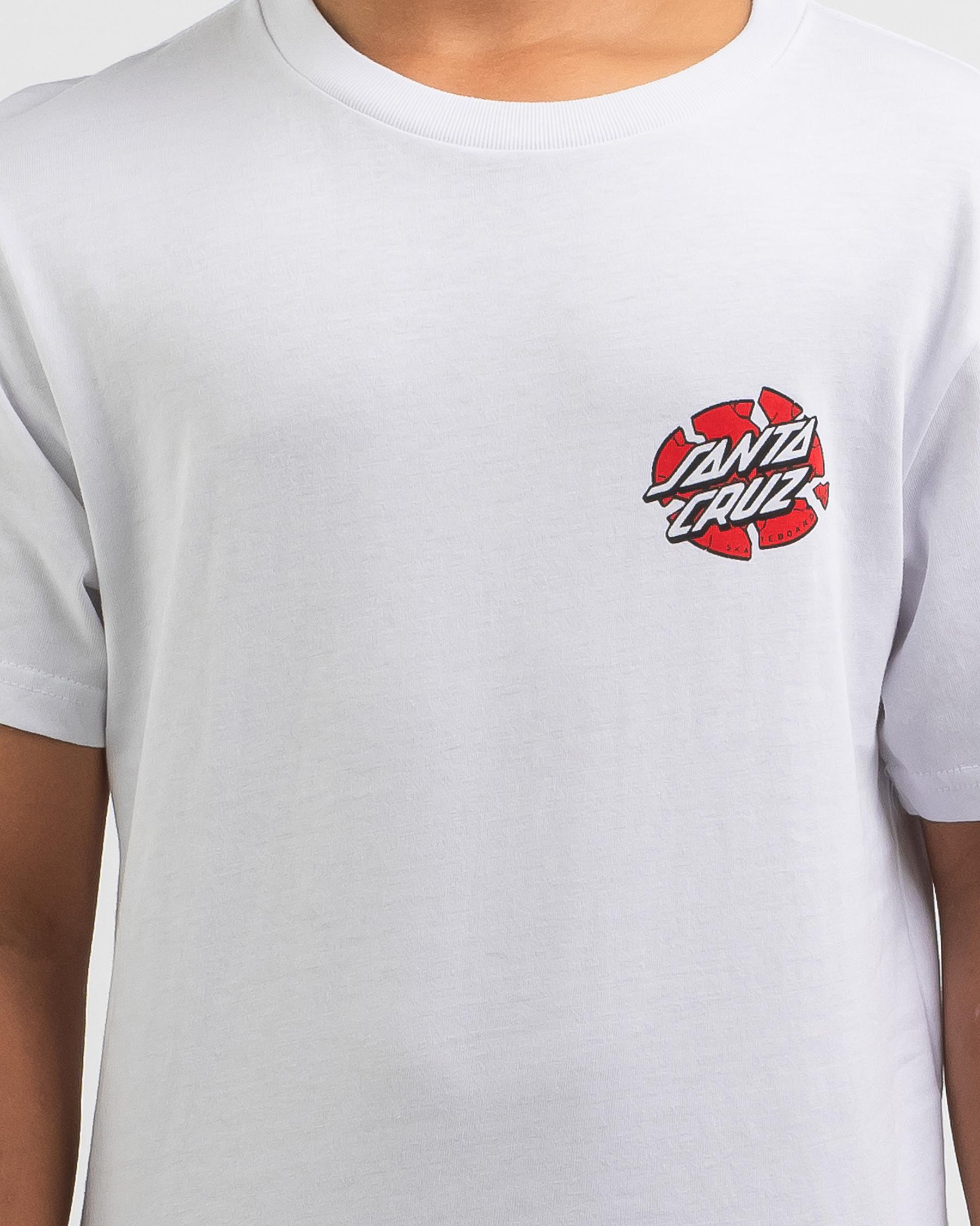 Santa Cruz Men's Meek Slasher Club Shirt - 100% Cotton Casual Graphic Tee