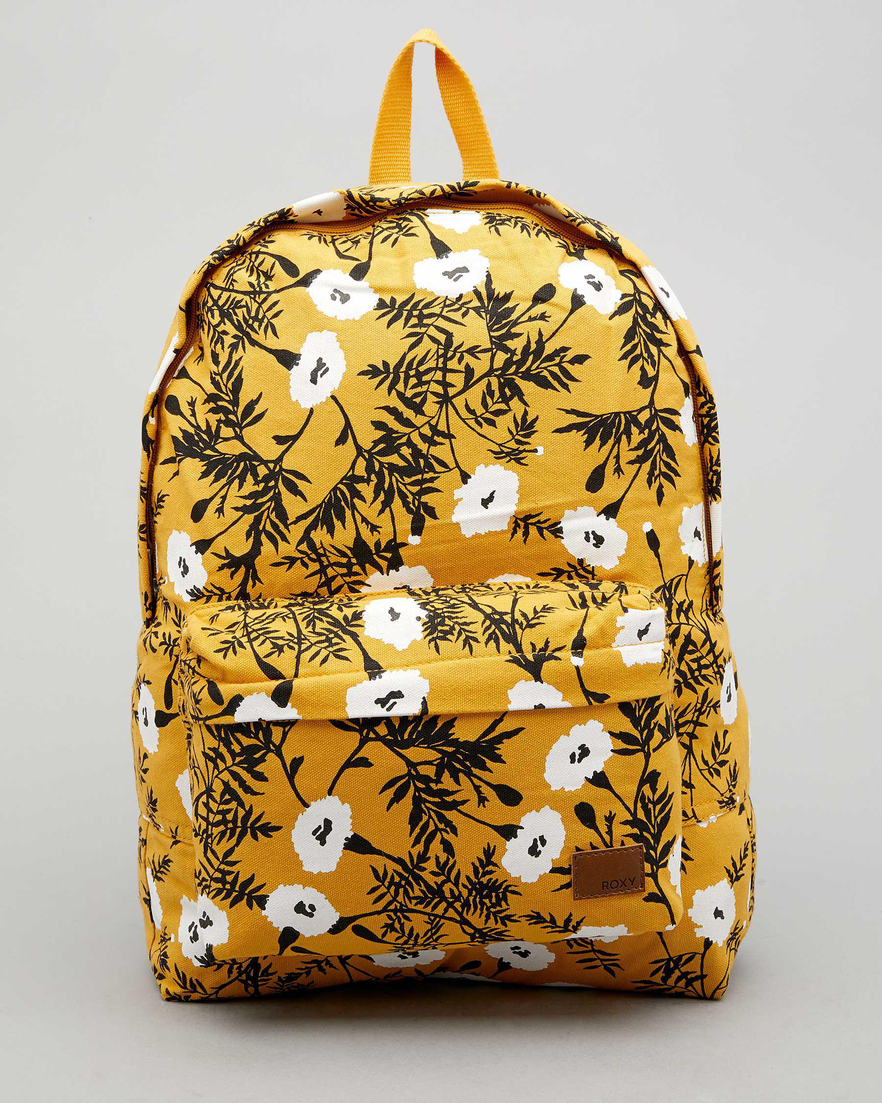 Roxy Sugar Baby Backpack In Honey Gold Honey Fast Shipping & Easy