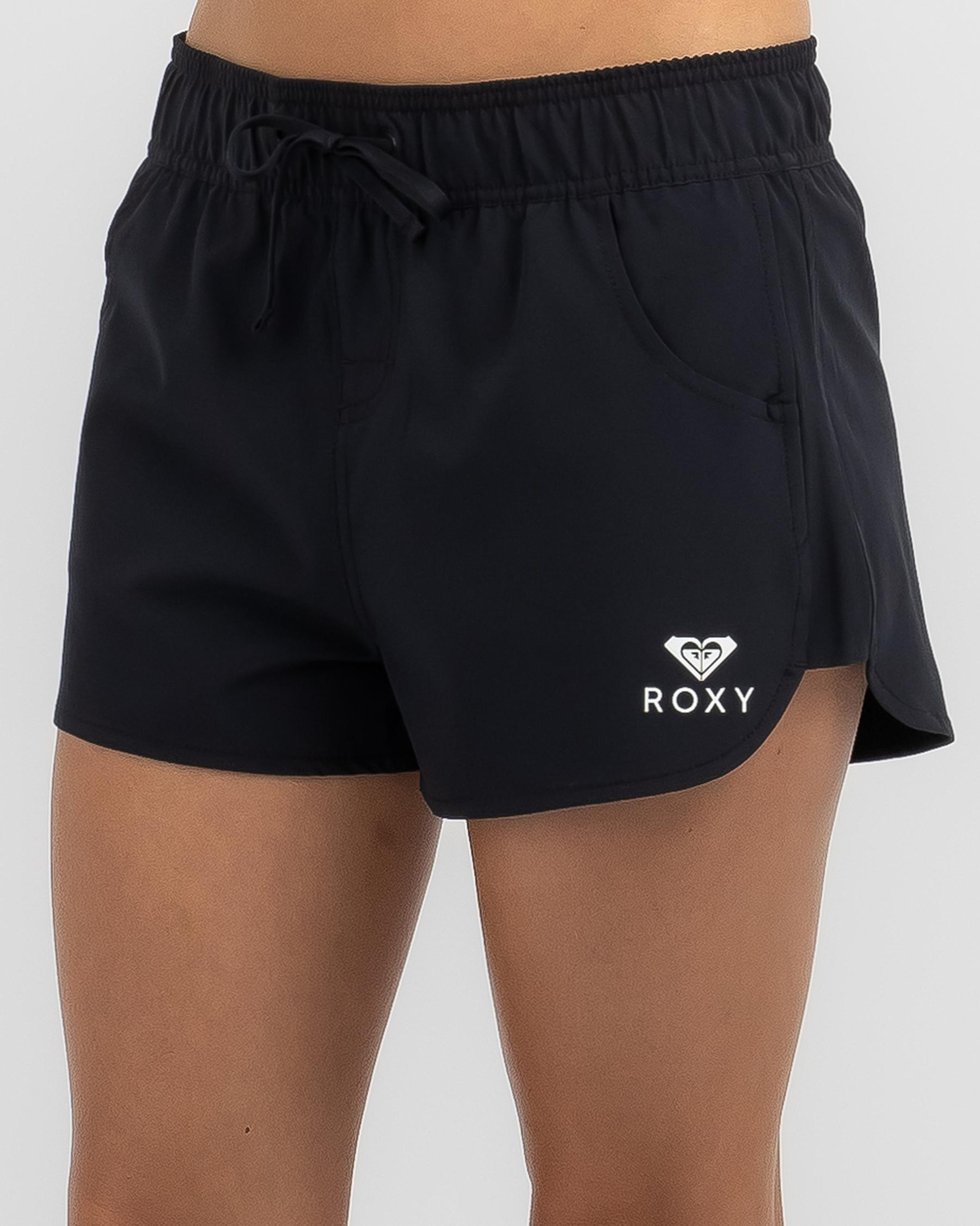 Roxy Wave Eco Board Shorts In Anthracite City Beach Australia
