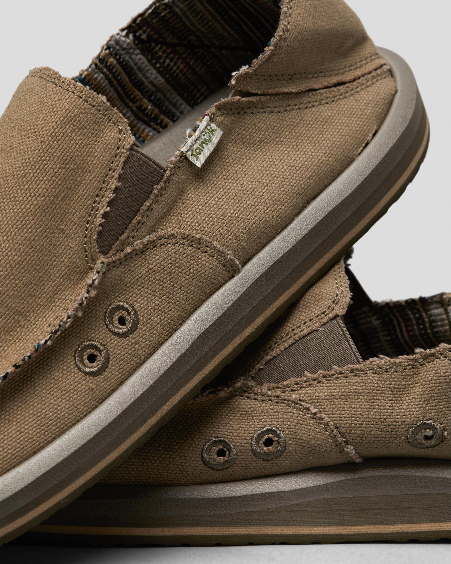 Shop SANUK Vagabond St Hemp Shoes In Earth Fast Shipping & Easy Returns City Beach Australia