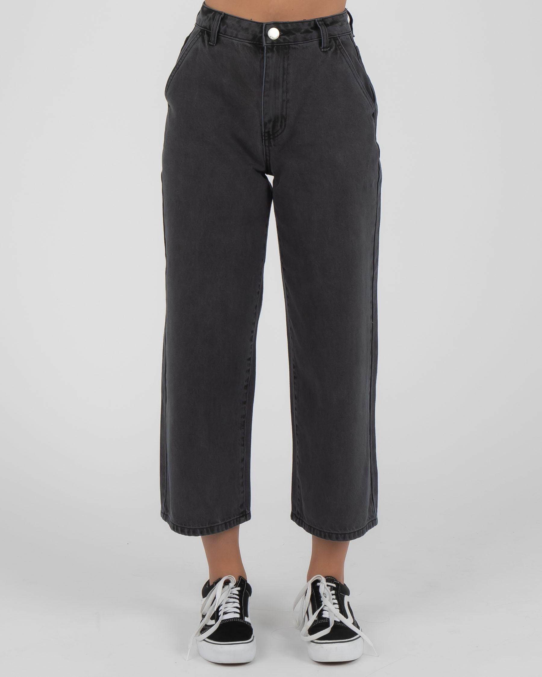 Ava And Ever Reign Jeans In Faded Washed Black Fast Shipping & Easy Returns City Beach Australia