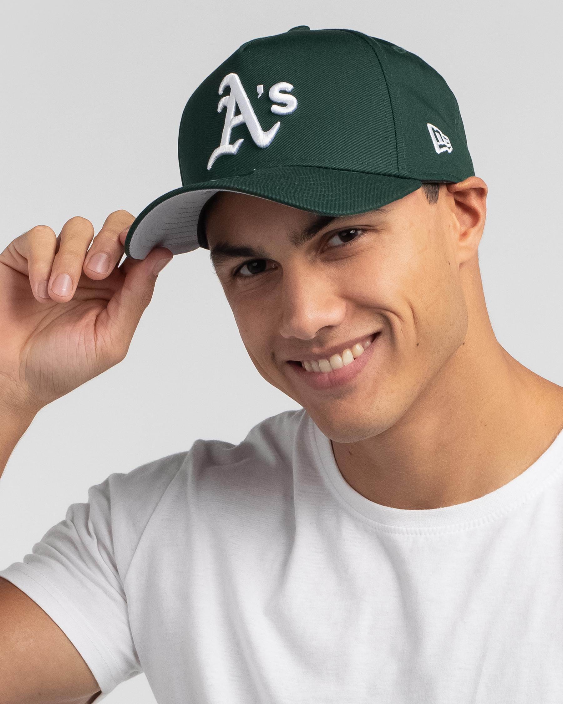 New Era Oakland Athletics 9Forty A-Frame Cap In Dark Green - FREE* Shipping  & Easy Returns - City Beach United States