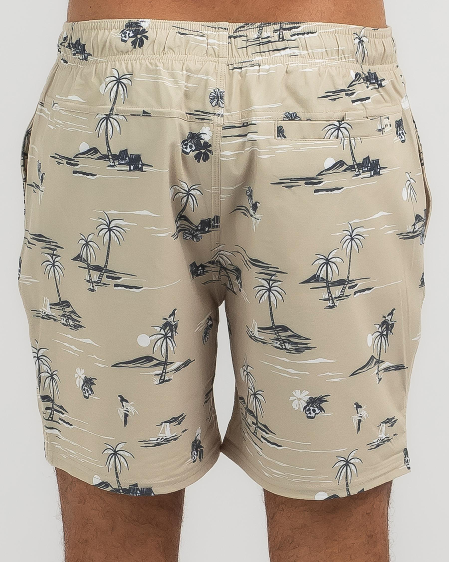 Shop Rip Curl Party Pack Board Shorts In Taupe Fast Shipping & Easy