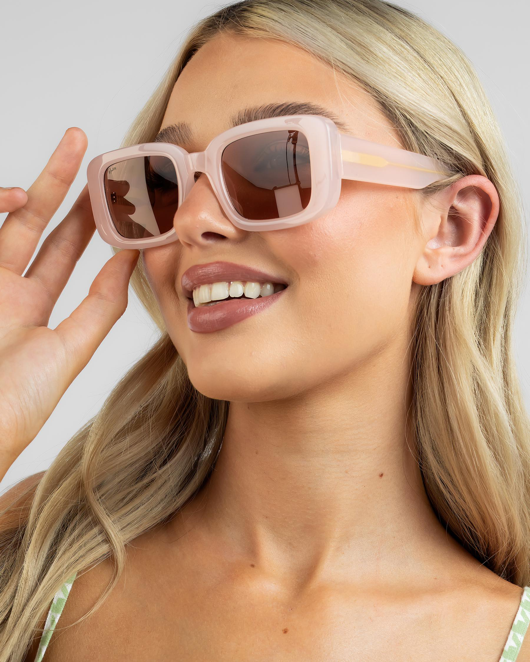 Reality Wanderlust Pink Sunglasses - 100% Recycled Material SLENDALE - Pitaya - HiPER Vital Pink Mirror – 100% main image 3