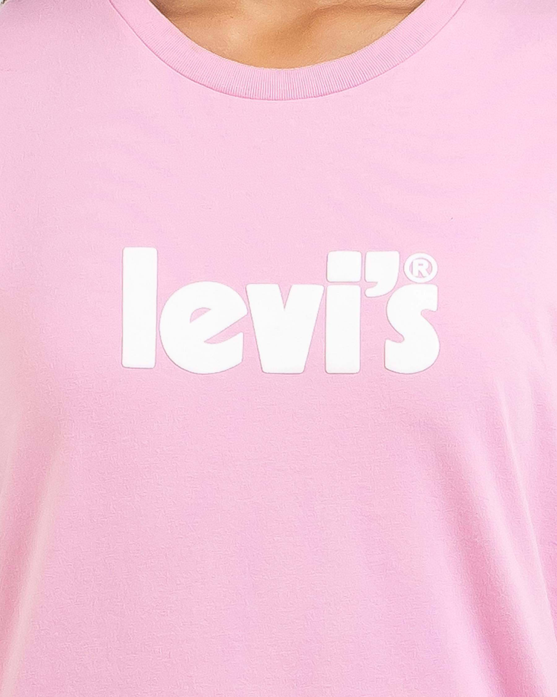 Levi's The Perfect T-Shirt In Prism Pink - Fast Shipping & Easy Returns ...