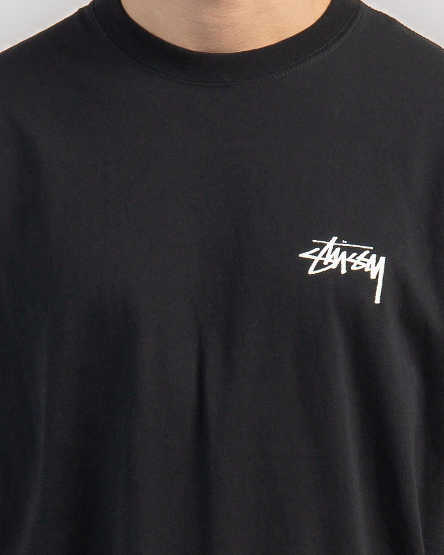 Shop Stussy House Of Cards T-Shirt In Black - Fast Shipping & Easy ...