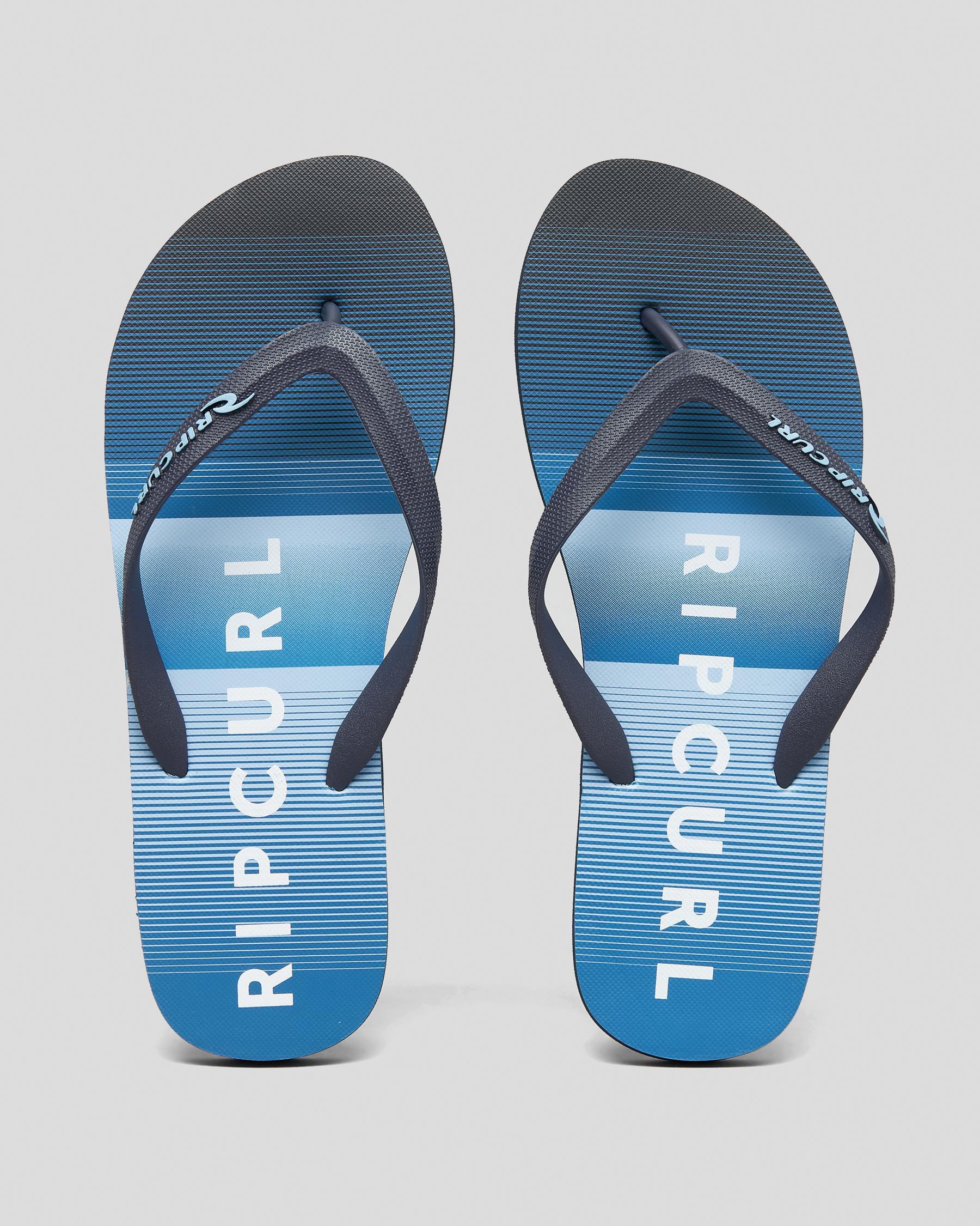 Rip Curl Setters Thongs In Blue - Fast Shipping & Easy Returns - City ...