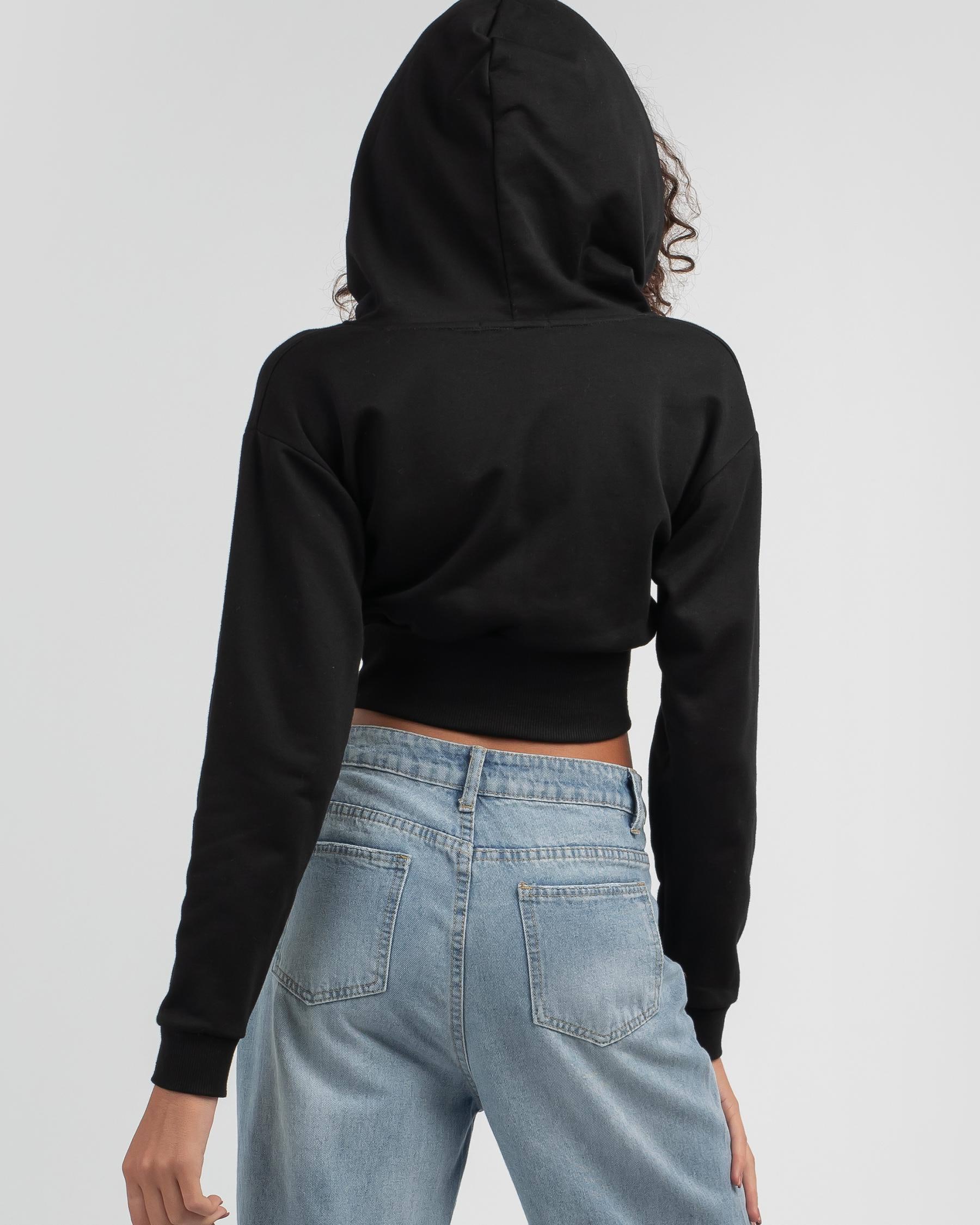 Shop Ava And Ever Aaliyah Hoodie In Black - Fast Shipping & Easy ...