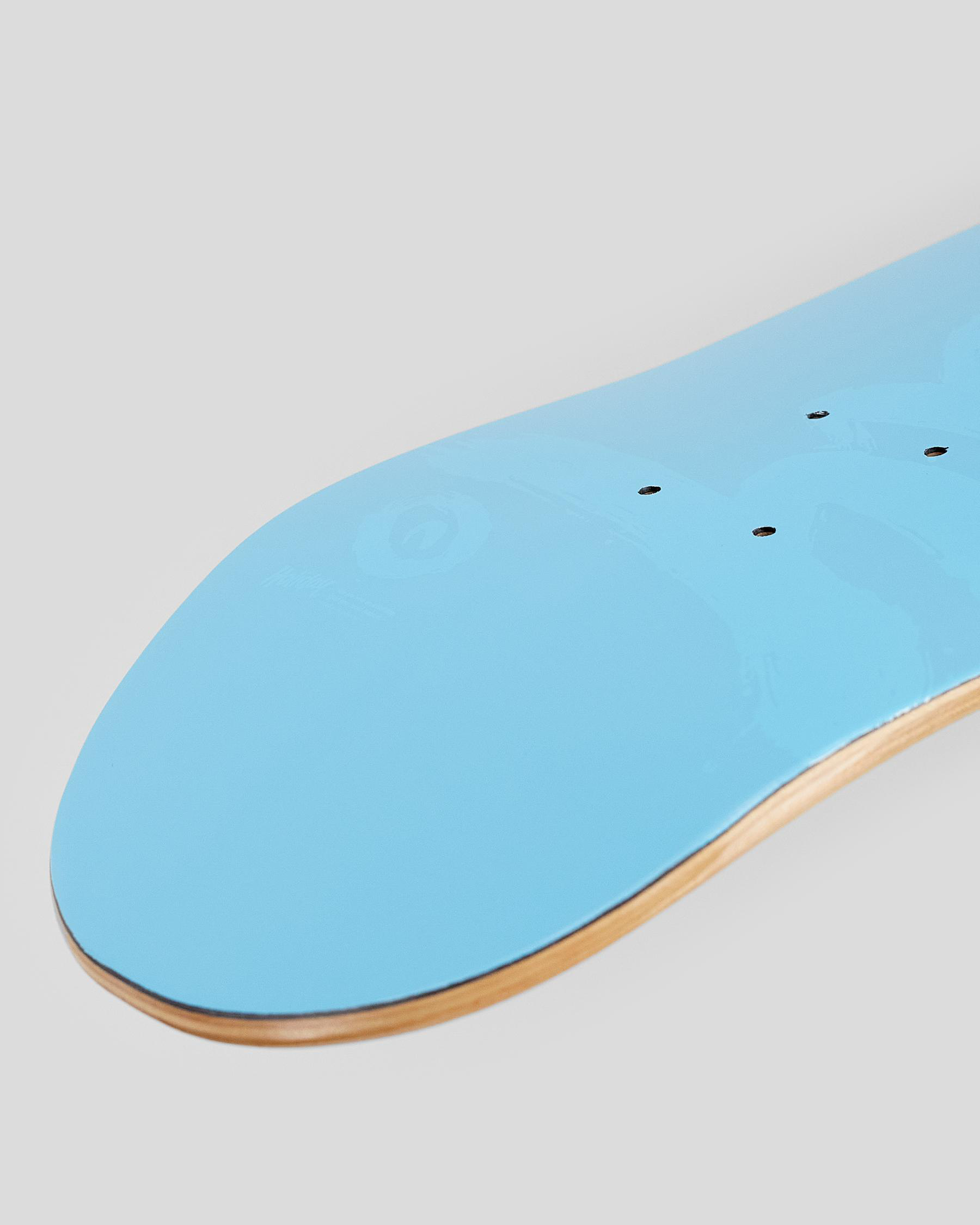 Shop Holiday Skateboards Tonal Baby Blue 8.25 Deck In Baby Blue Fast