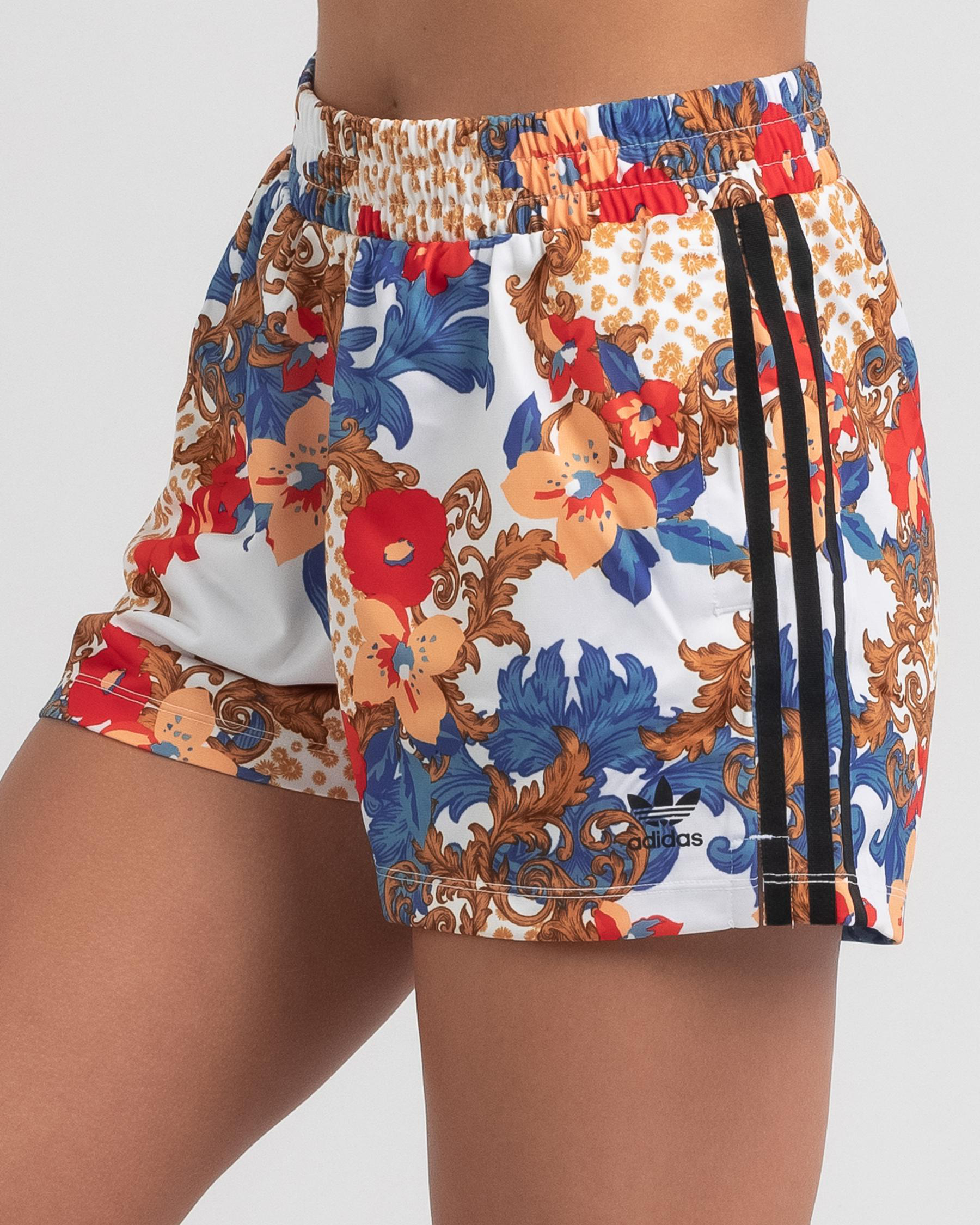Shop adidas Her Studio London Shorts In Multicolor/white