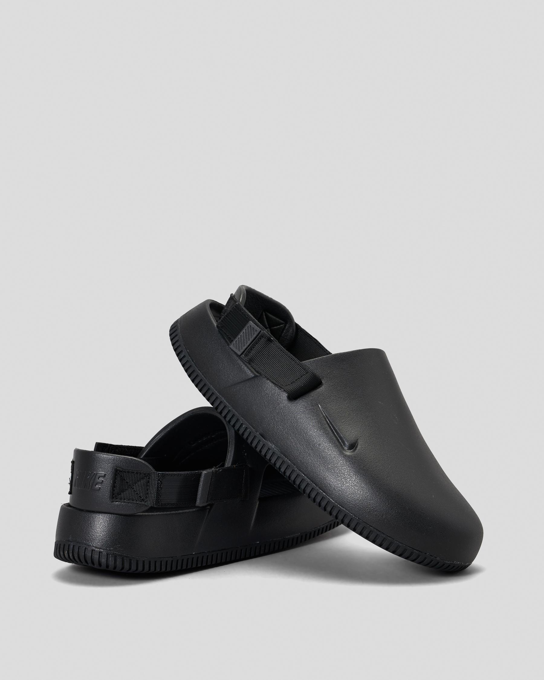 Shop Nike Calm Mule In Black - Fast Shipping & Easy Returns - City ...