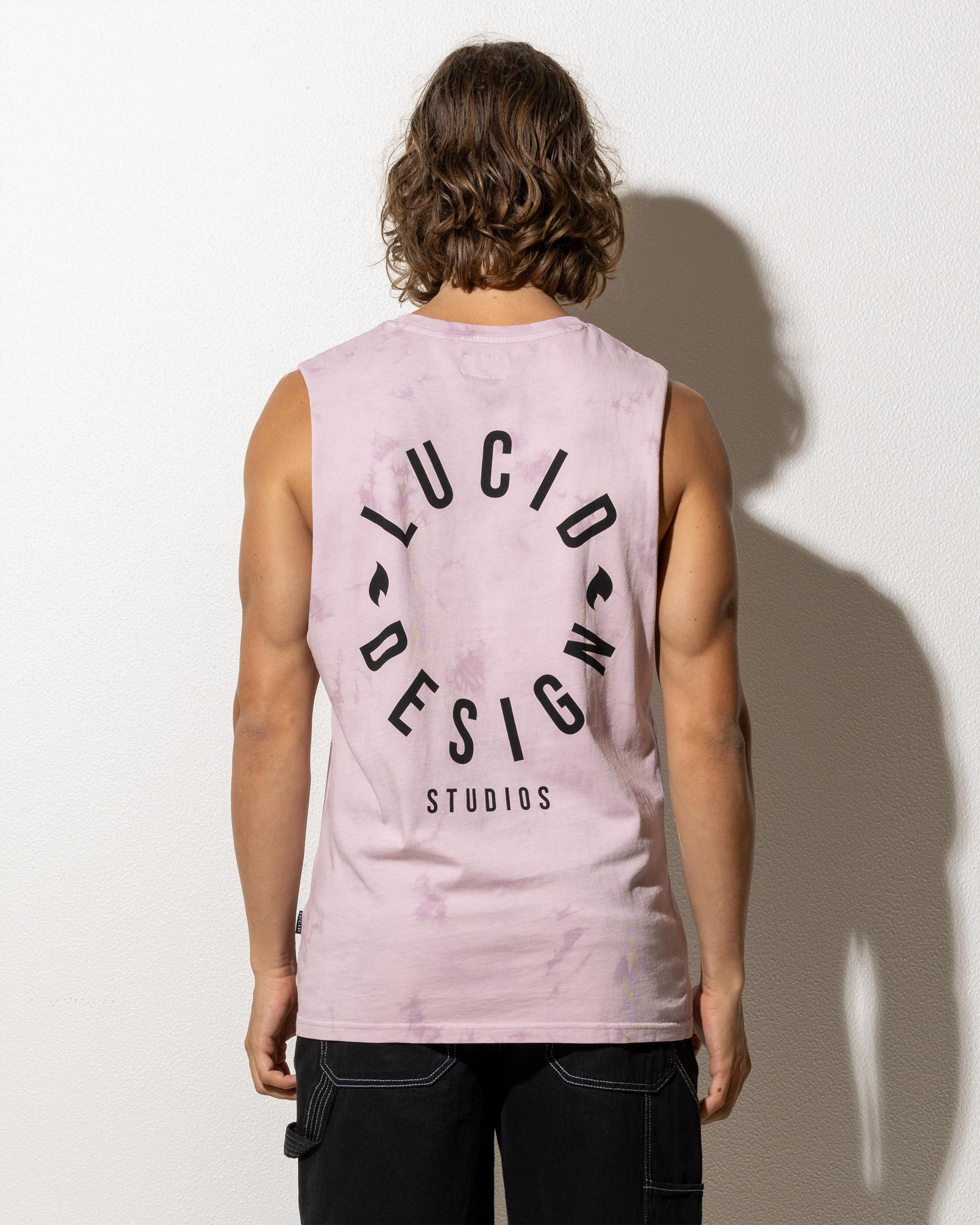 Lucid Inception Muscle Tank In Lt Purple Mottle - FREE* Shipping & Easy ...