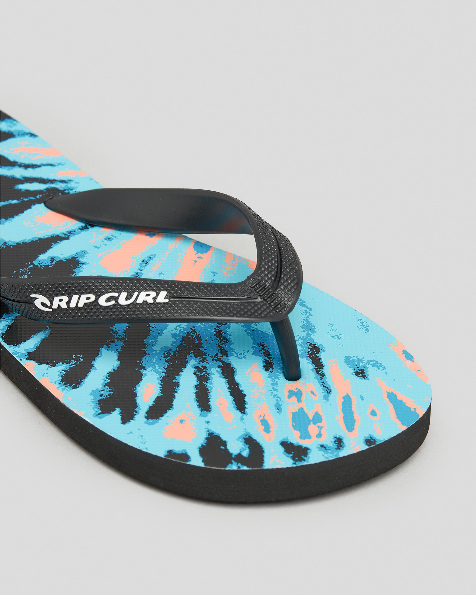 Rip Curl Boys' Cosmic Thongs In Blue - Fast Shipping & Easy Returns ...