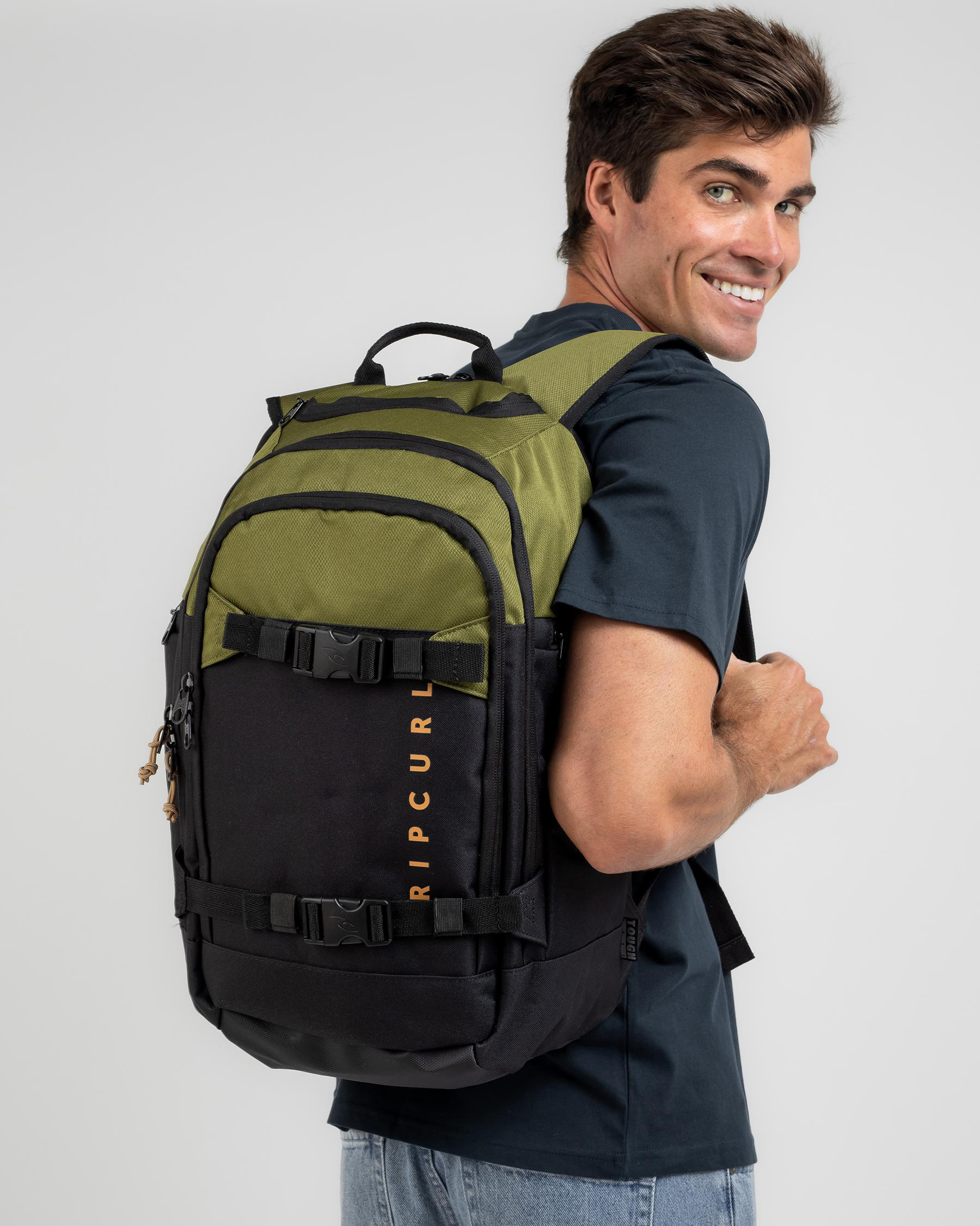 Backpack Rip Rip Curl Posse 33L Overland Backpack In Olive - FREE* Shipping & Easy ...