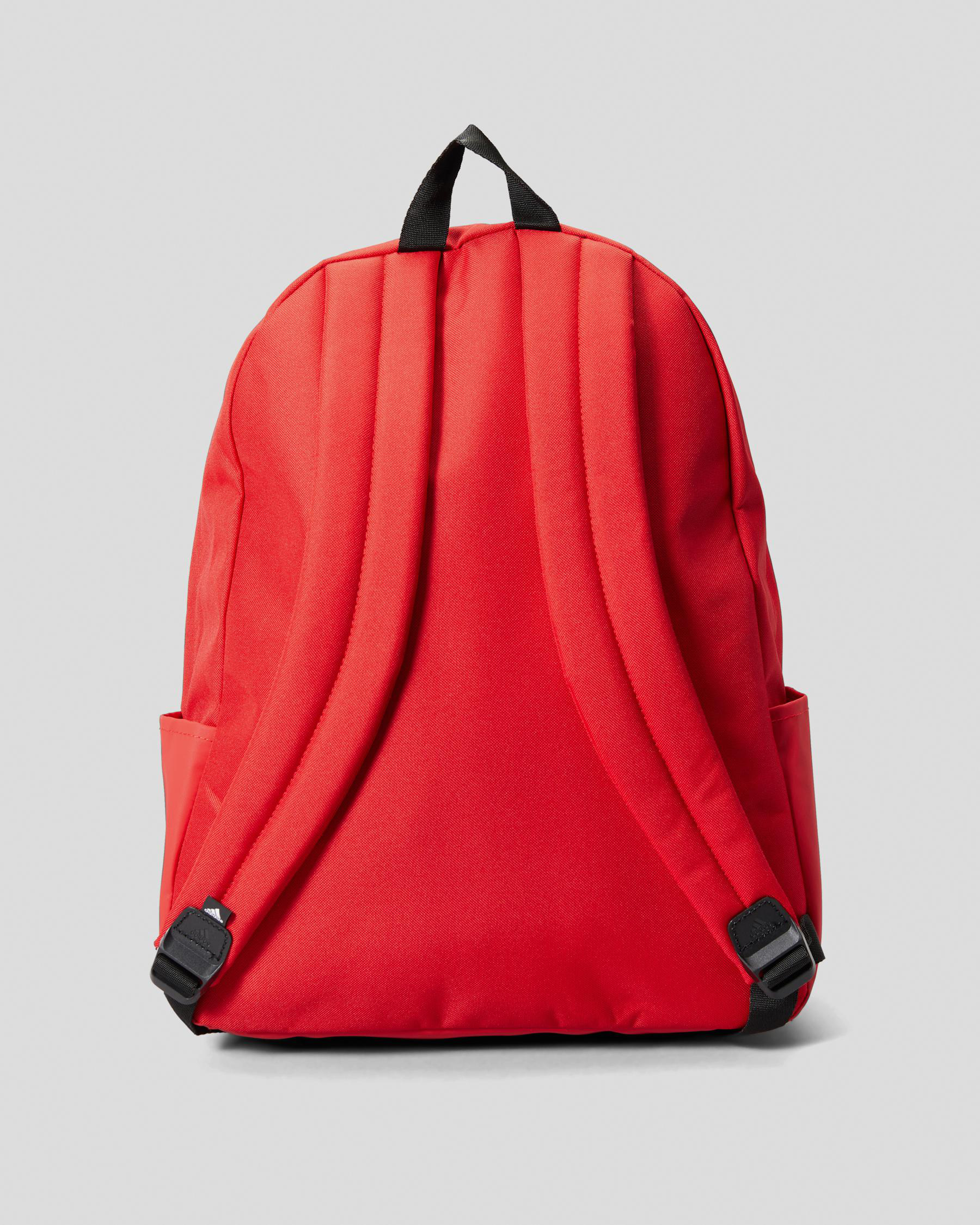 Adidas Classic Bos Backpack In Better Scarlet/white FREE* Shipping