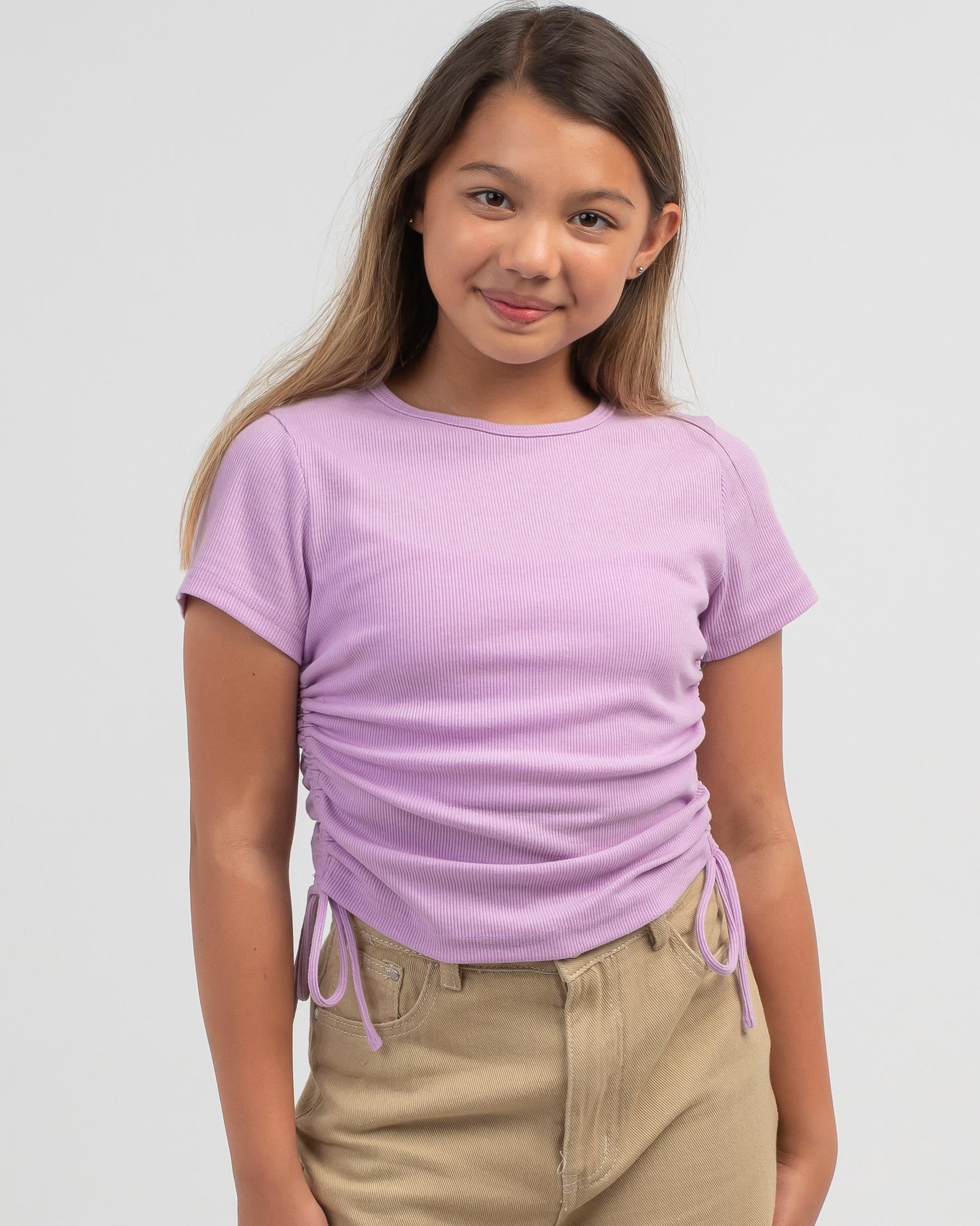 Ava And Ever Girls' Kenny Top In Lilac - Fast Shipping & Easy Returns ...