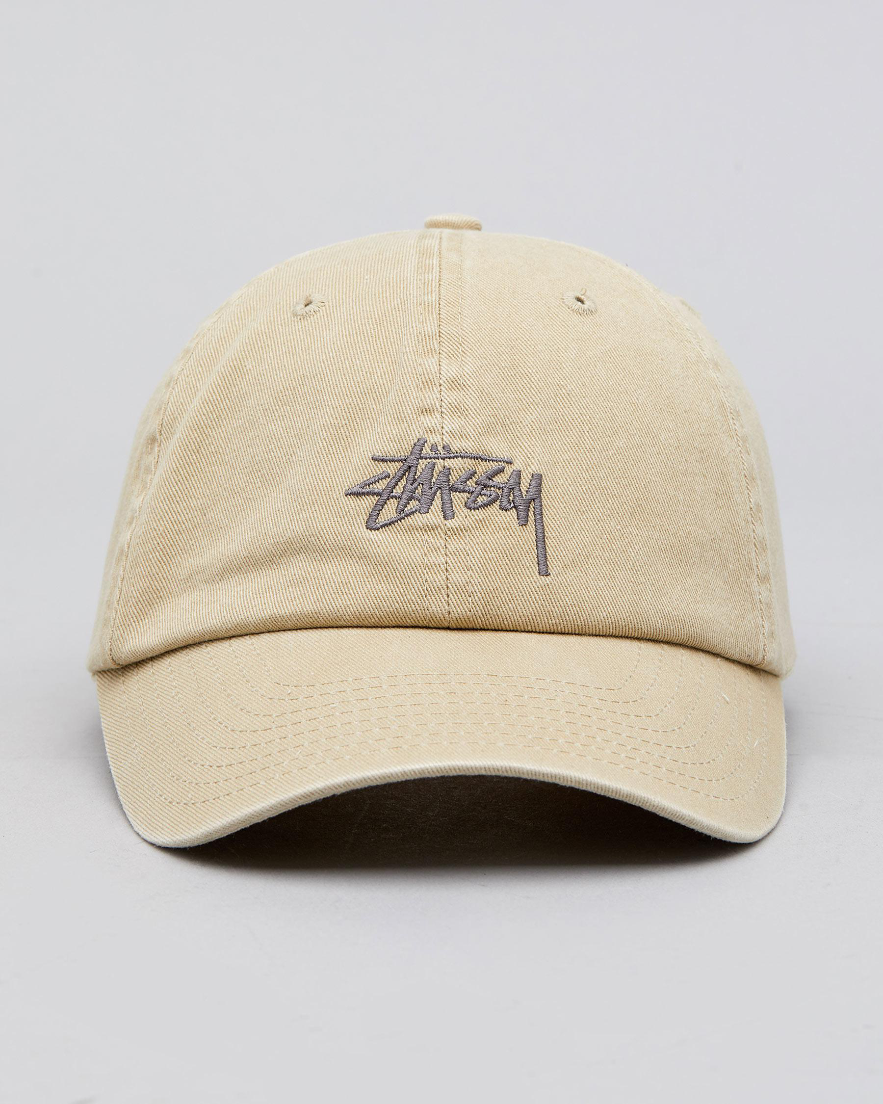 Shop Stussy Stock Low Pro Cap In Cement - Fast Shipping & Easy Returns ...