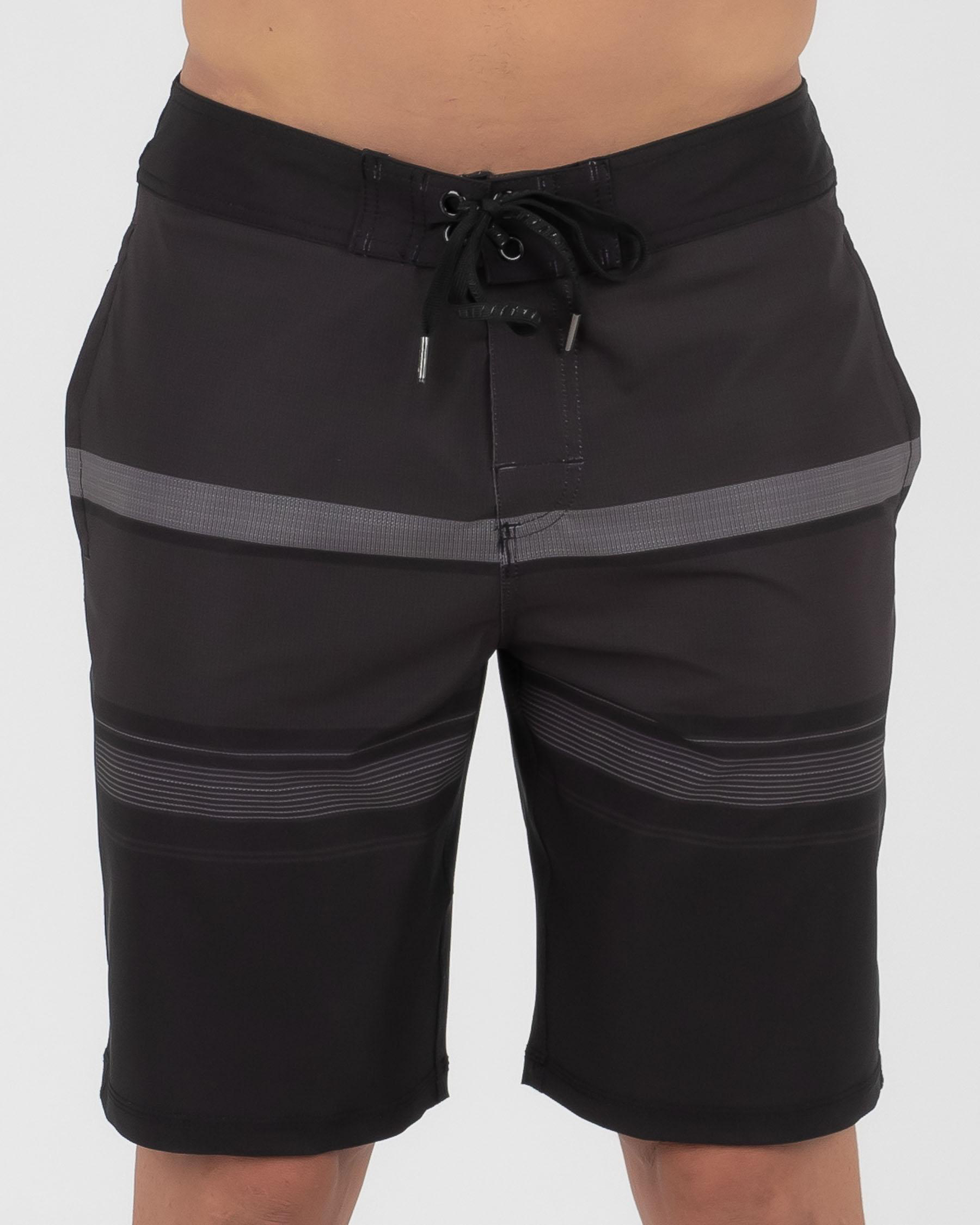 Jacks Decline Board Shorts In Grey Fast Shipping & Easy Returns