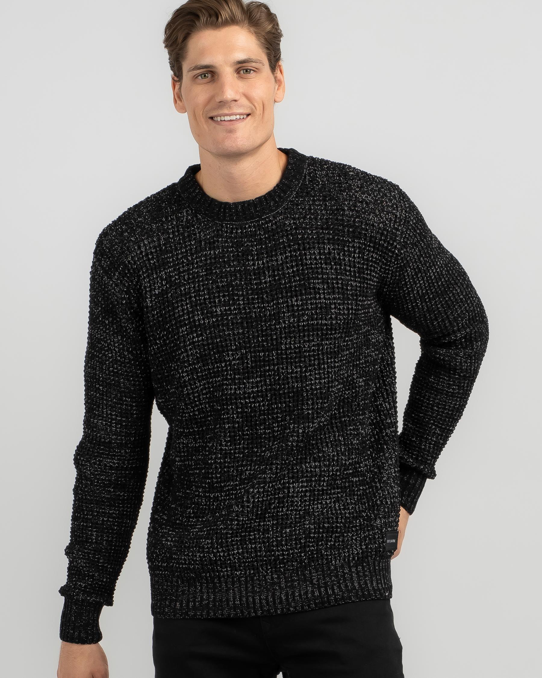 Shop Skylark Speckle Knit In Black - Fast Shipping & Easy Returns ...