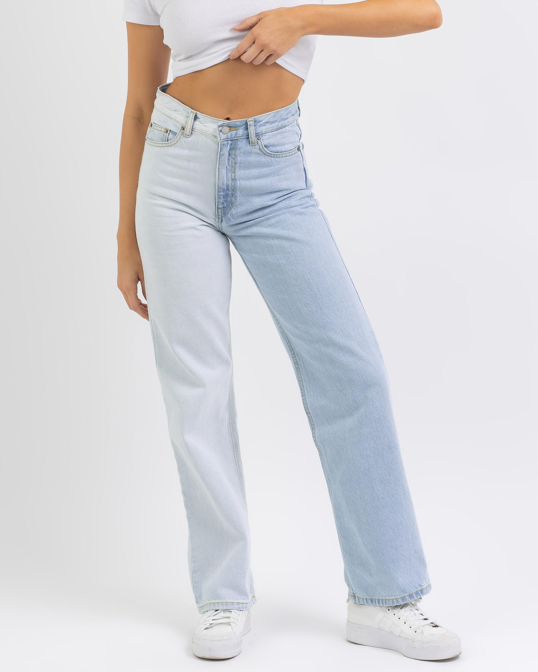Dr Denim Echo Jeans In Rindle Two Tone - Fast Shipping & Easy Returns ...