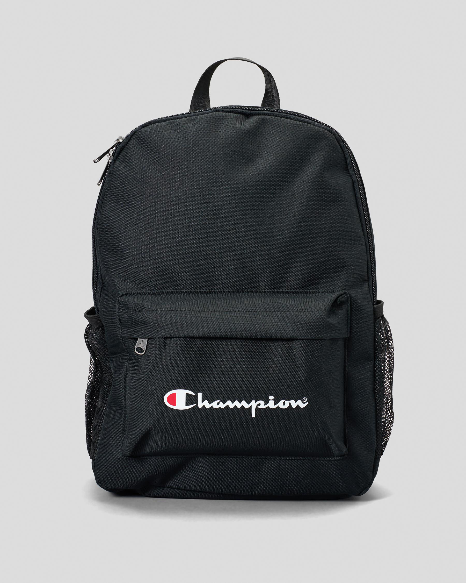 Shop Champion Medium Backpack In Black - Fast Shipping & Easy Returns ...