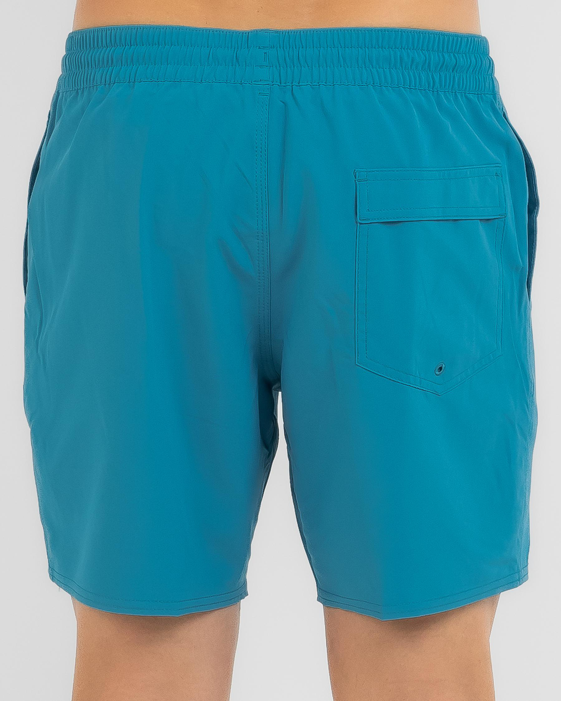 Manic Elastic Waist Board Shorts In Atlantic Fast Shipping & Easy Returns City Beach