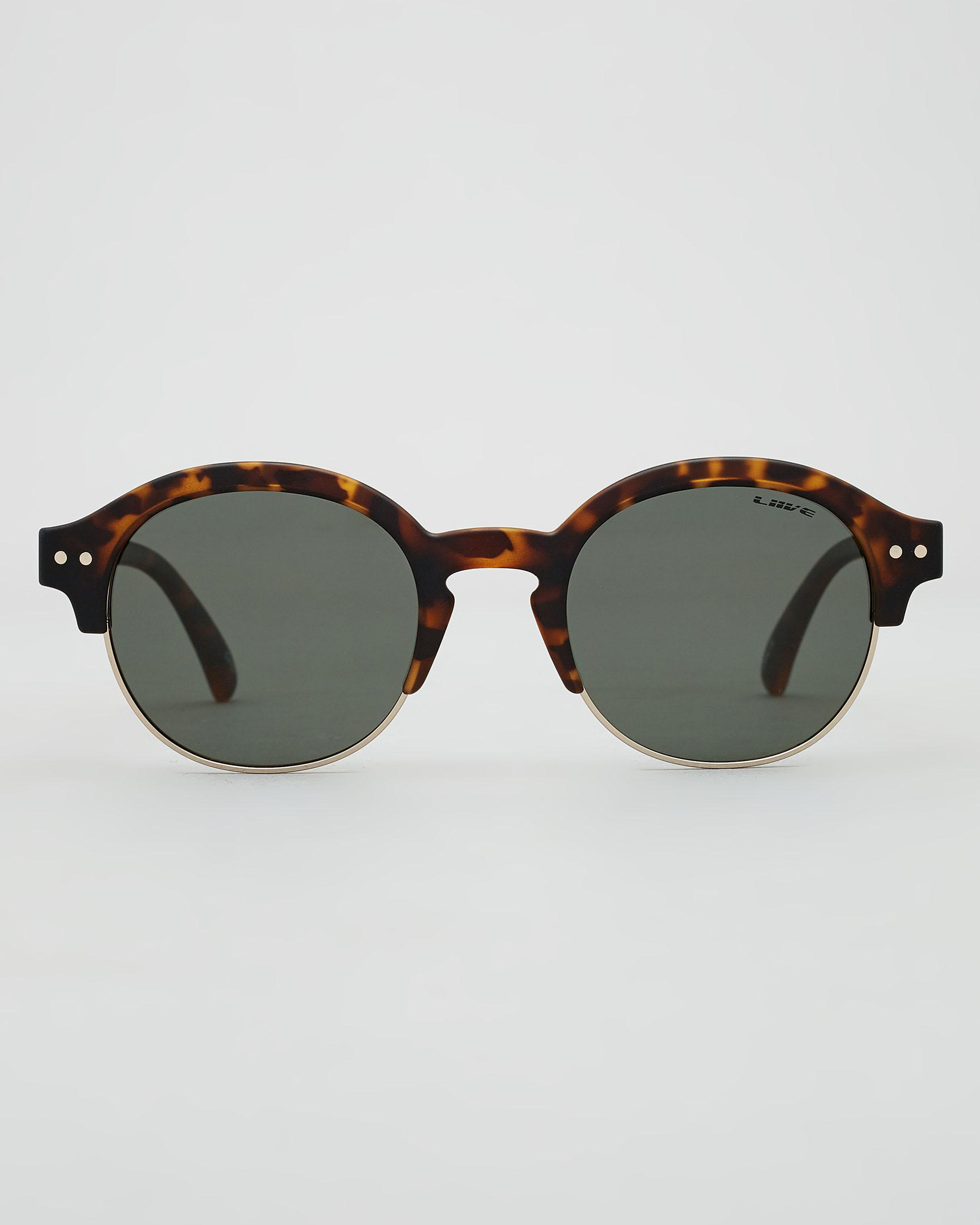 Shop Liive Canggu Polarized Sunglasses In Olive Tort Fast Shipping & Easy Returns City Beach