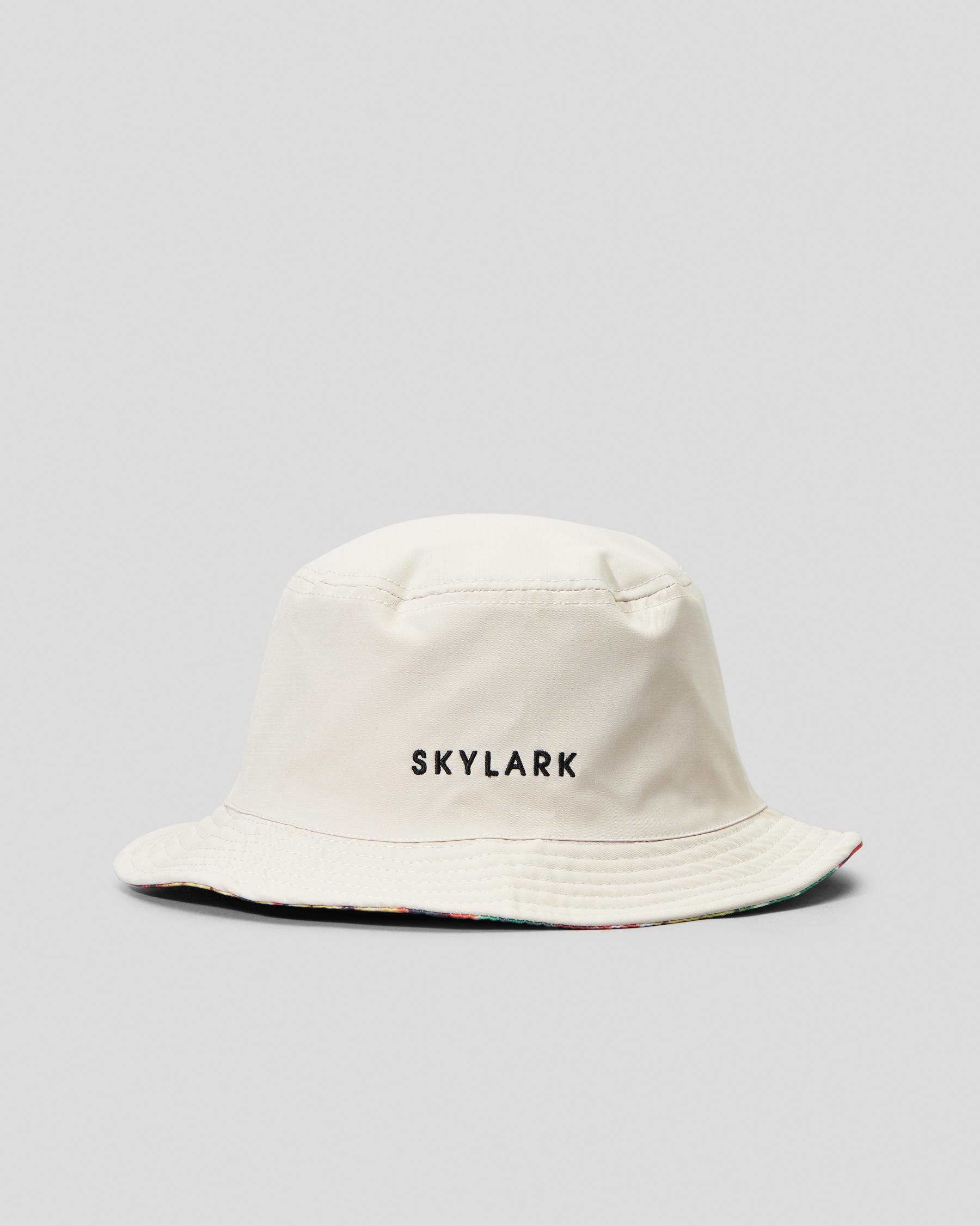 Shop Skylark Fractal Bucket Hat In Rasta/stone - Fast Shipping & Easy ...