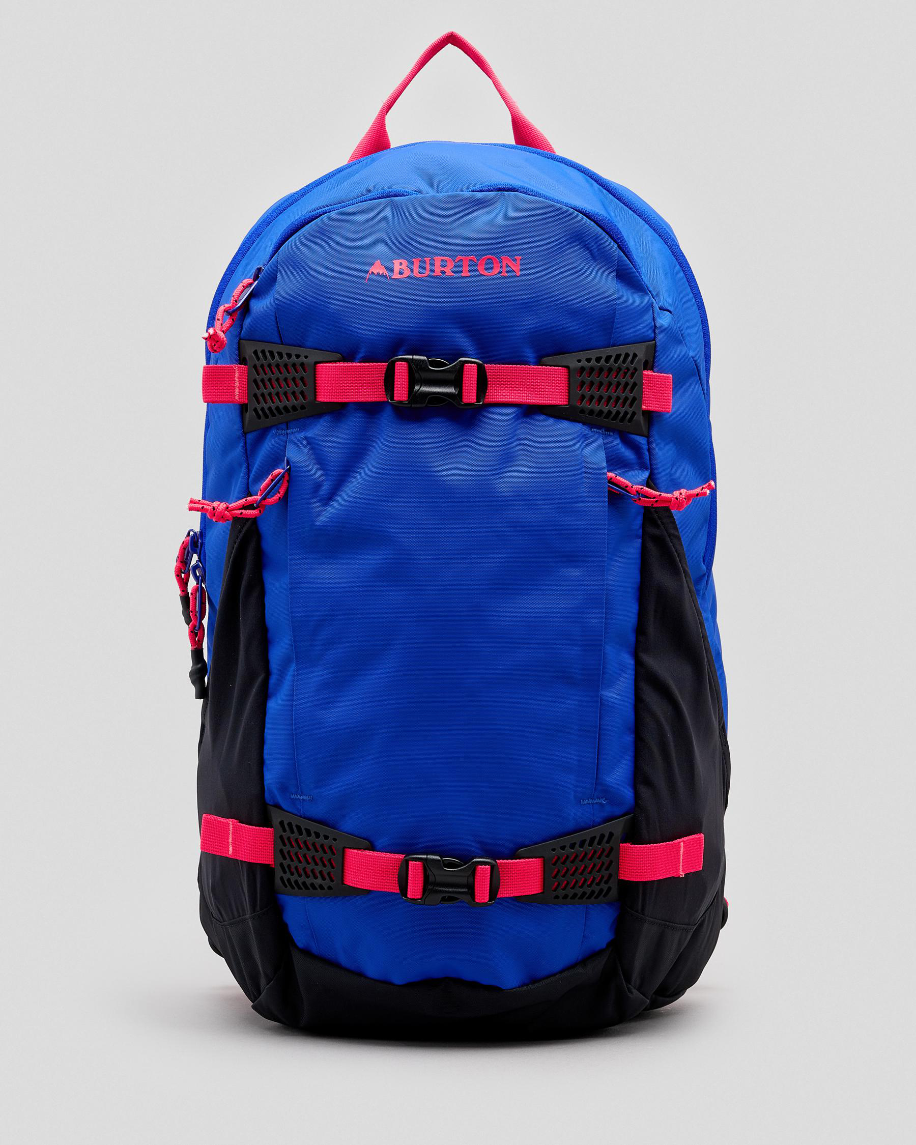Shop Burton Day Hiker 25L Backpack In Cobalt Blue Fast Shipping